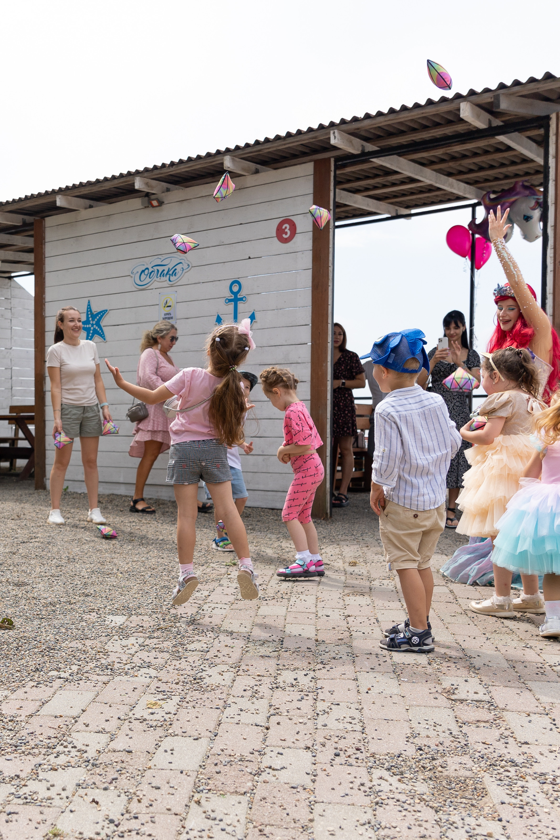 День рождение в беседках Облака. Выпускные альбомы во Владивостоке