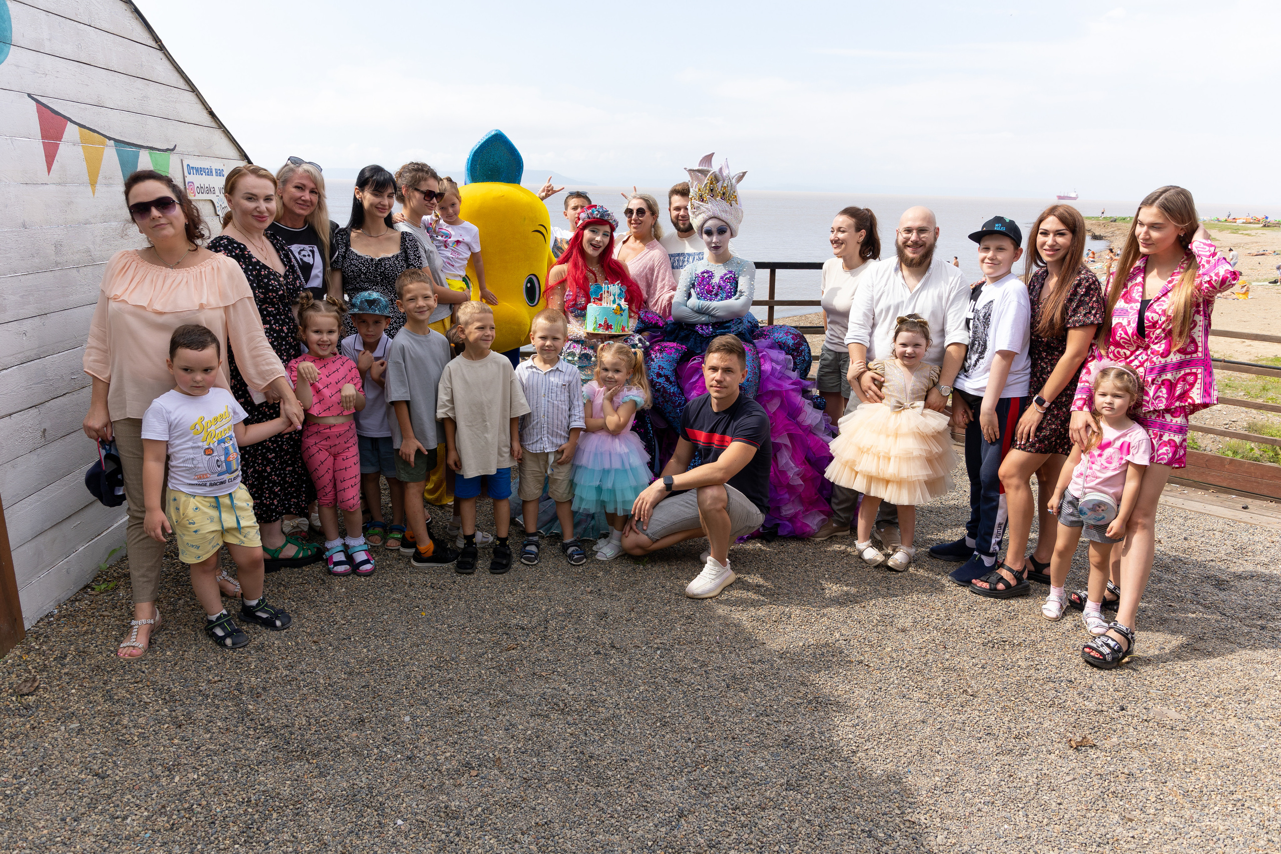 День рождение в беседках Облака. Выпускные альбомы во Владивостоке