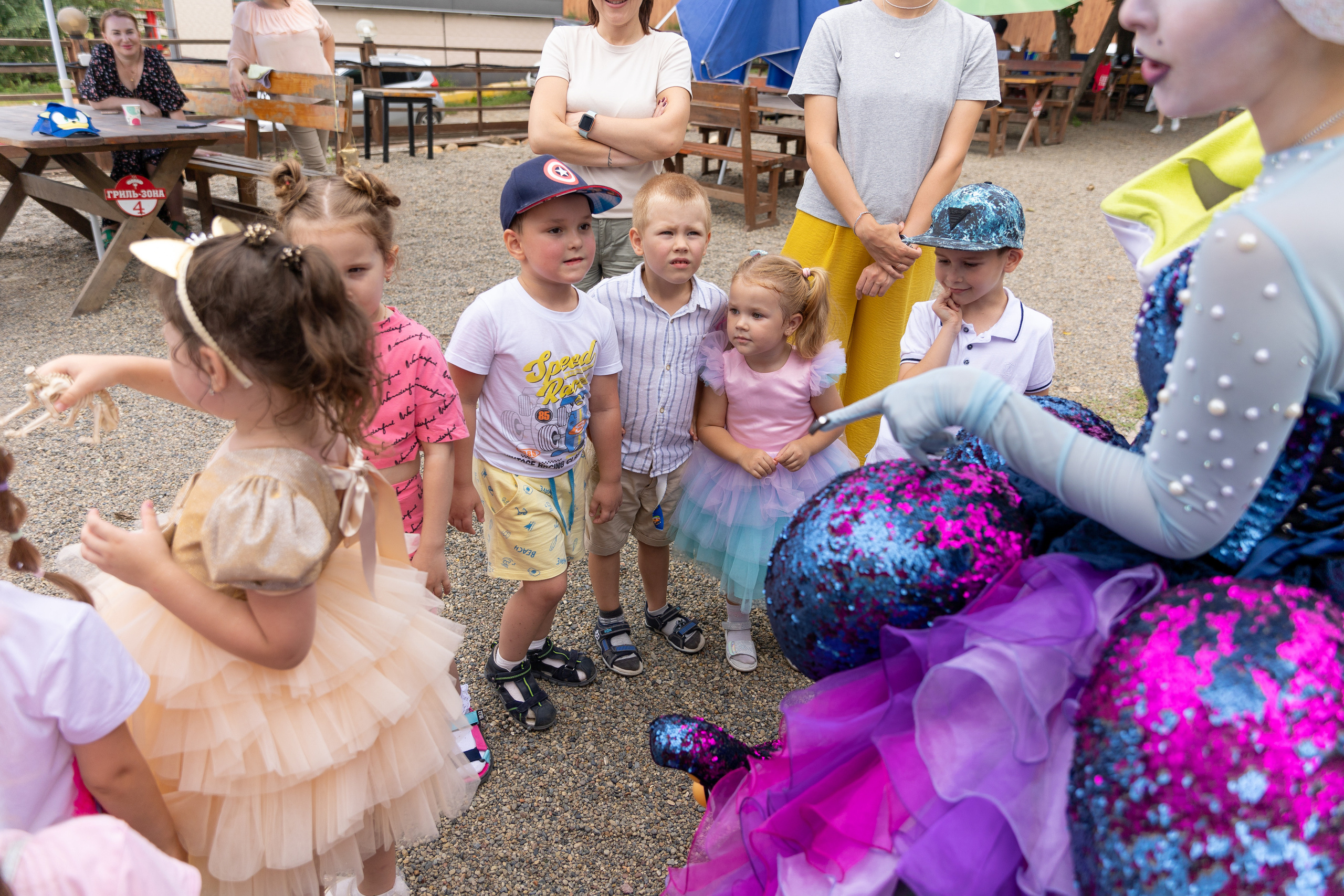 День рождение в беседках Облака. Выпускные альбомы во Владивостоке