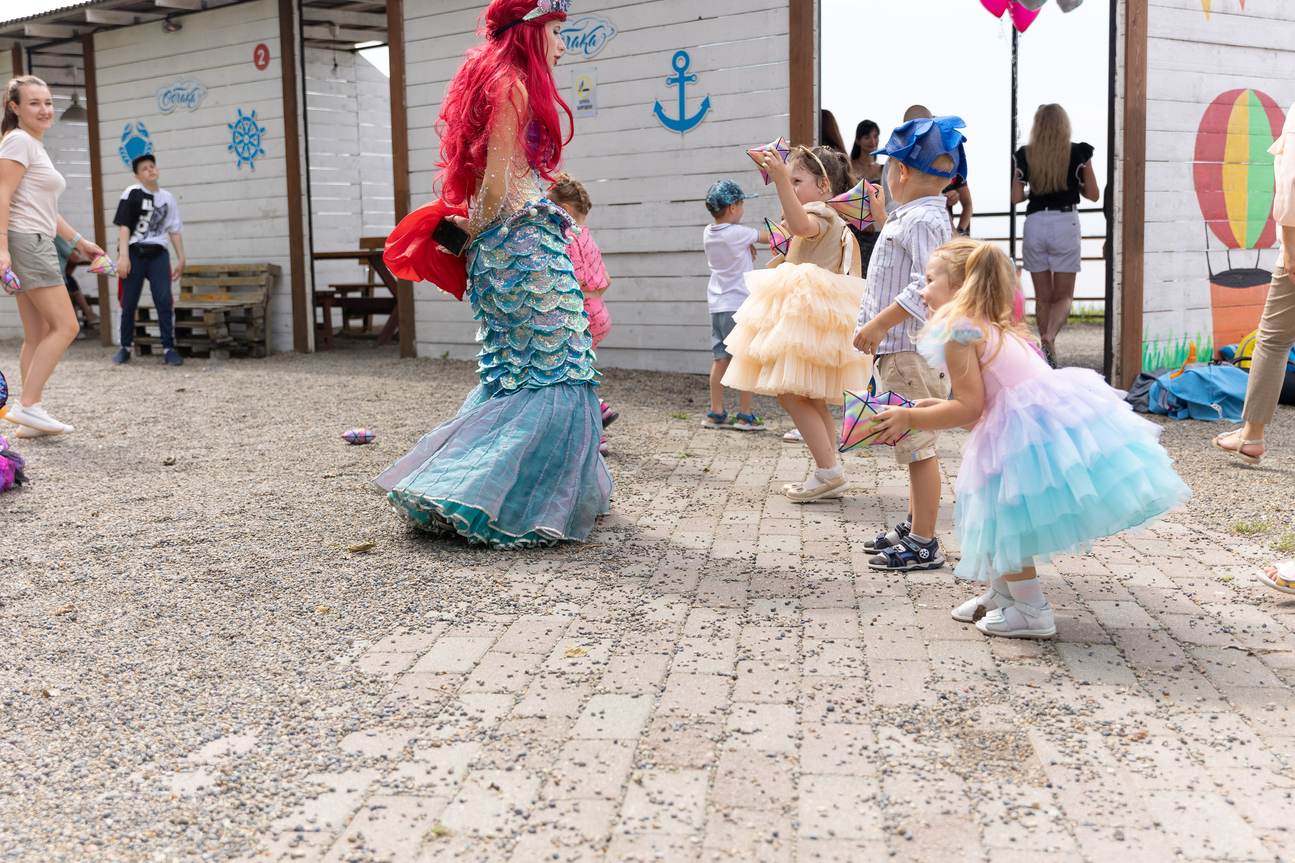 День рождение в беседках Облака. Выпускные альбомы во Владивостоке