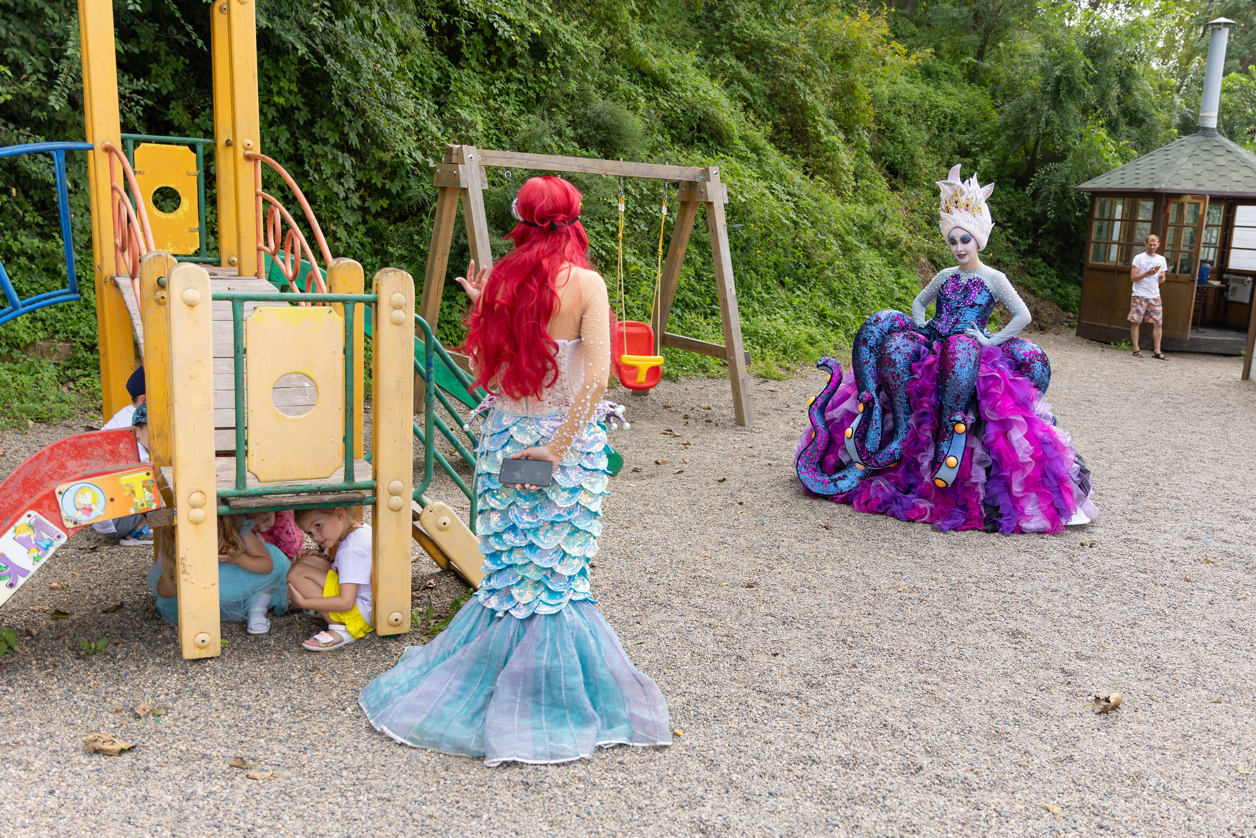 День рождение в беседках Облака. Выпускные альбомы во Владивостоке