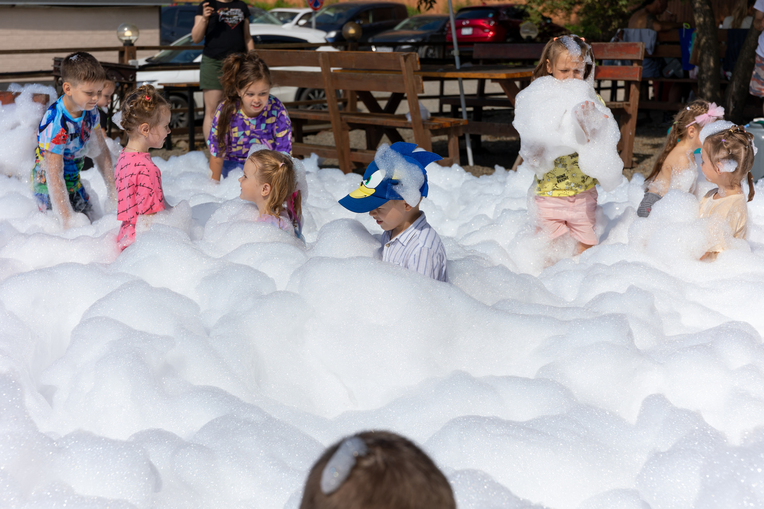День рождение в беседках Облака. Выпускные альбомы во Владивостоке