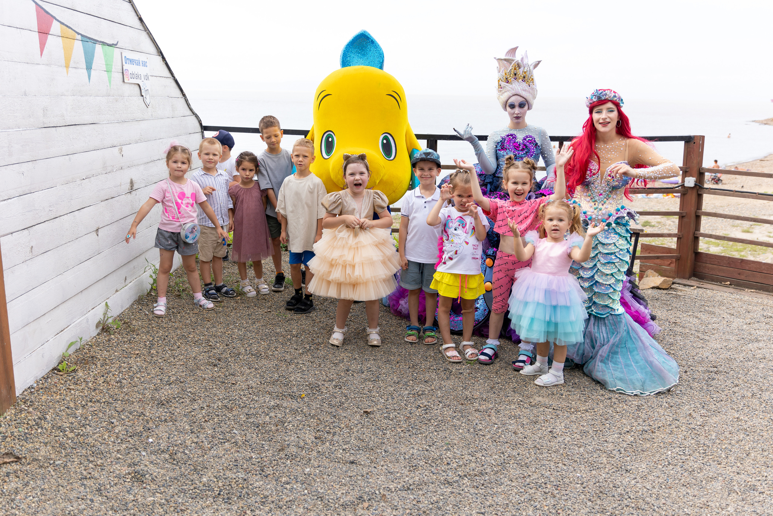 День рождение в беседках Облака. Выпускные альбомы во Владивостоке