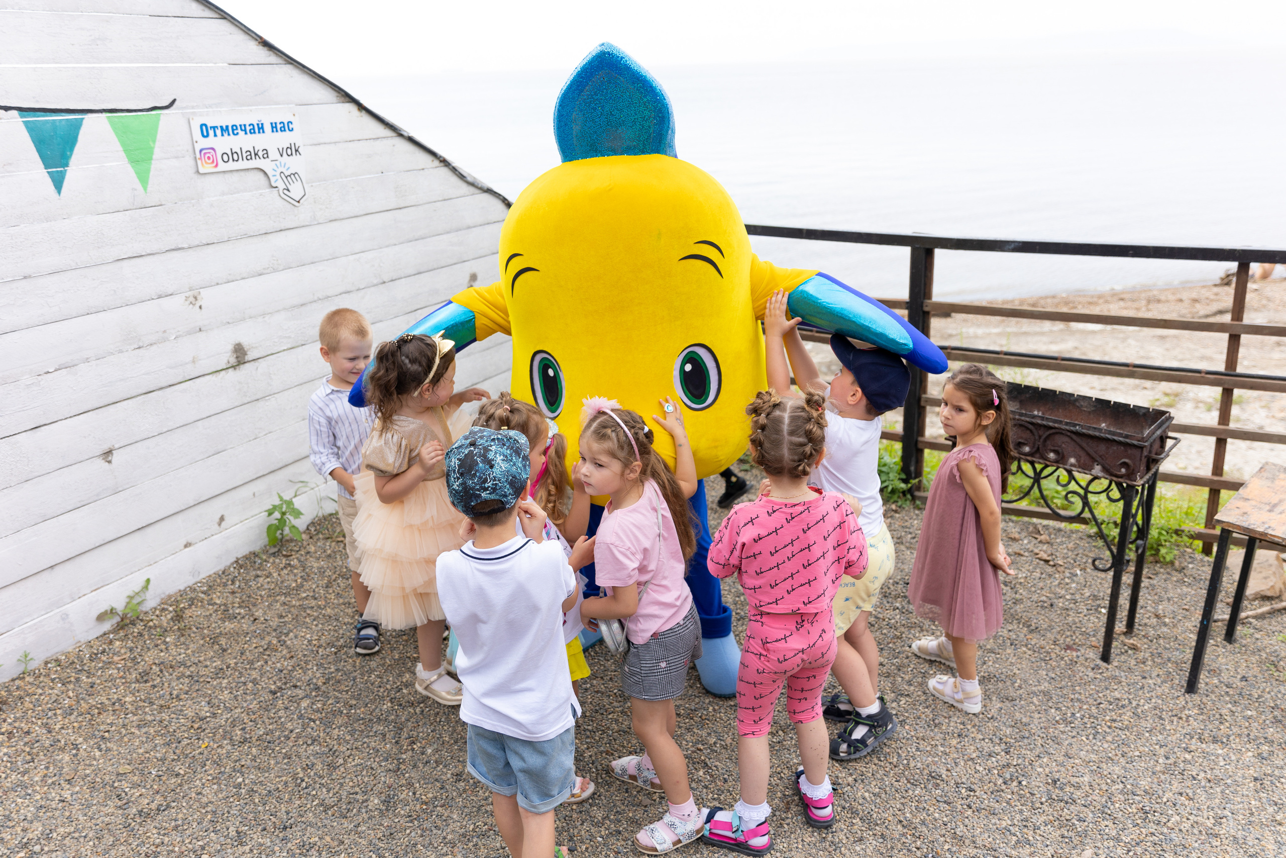 День рождение в беседках Облака. Выпускные альбомы во Владивостоке
