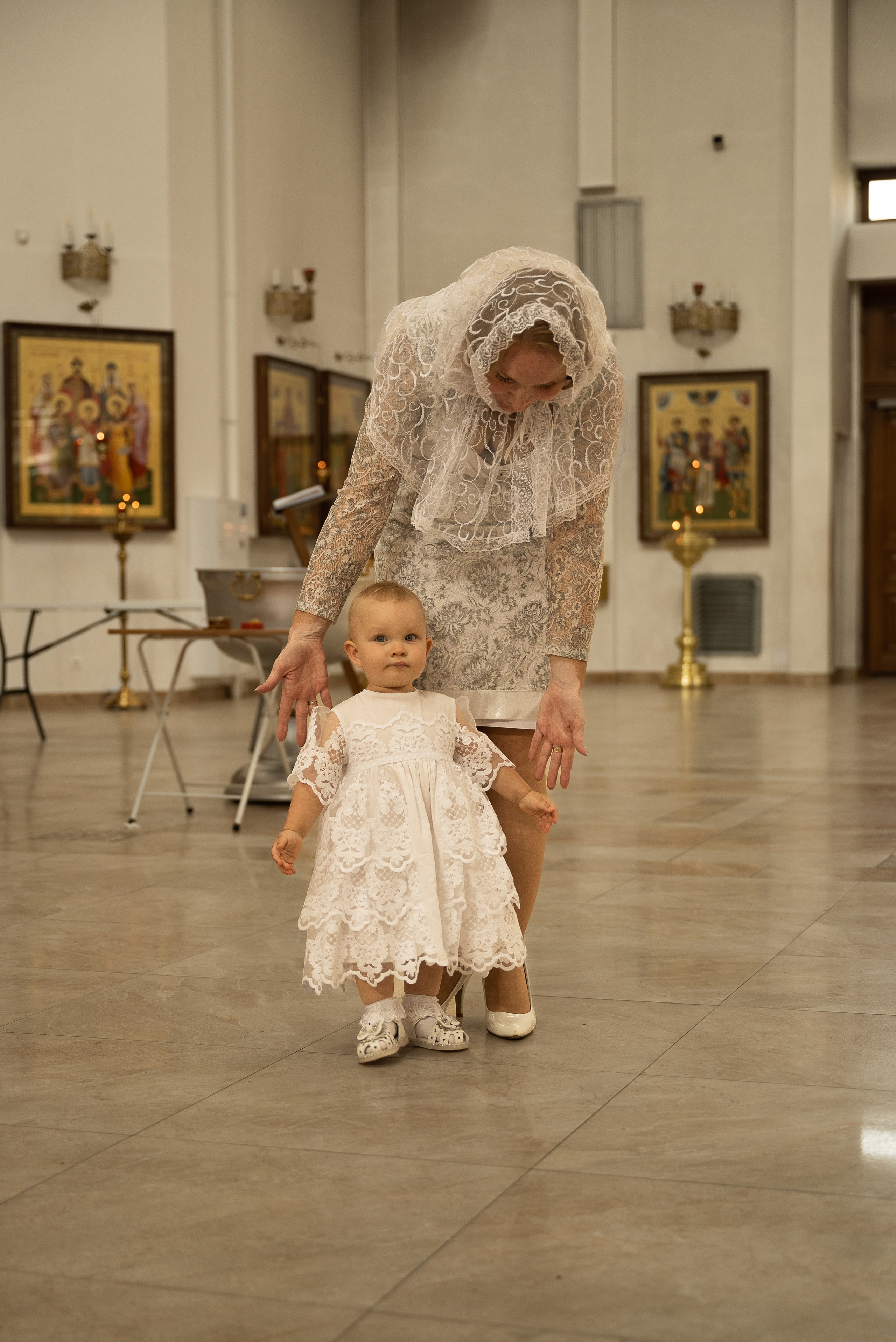 Крещение в Храме Покрова Пресвятой Богородицы на Люберецких полях. Фотограф Ксения Огородова портфолио