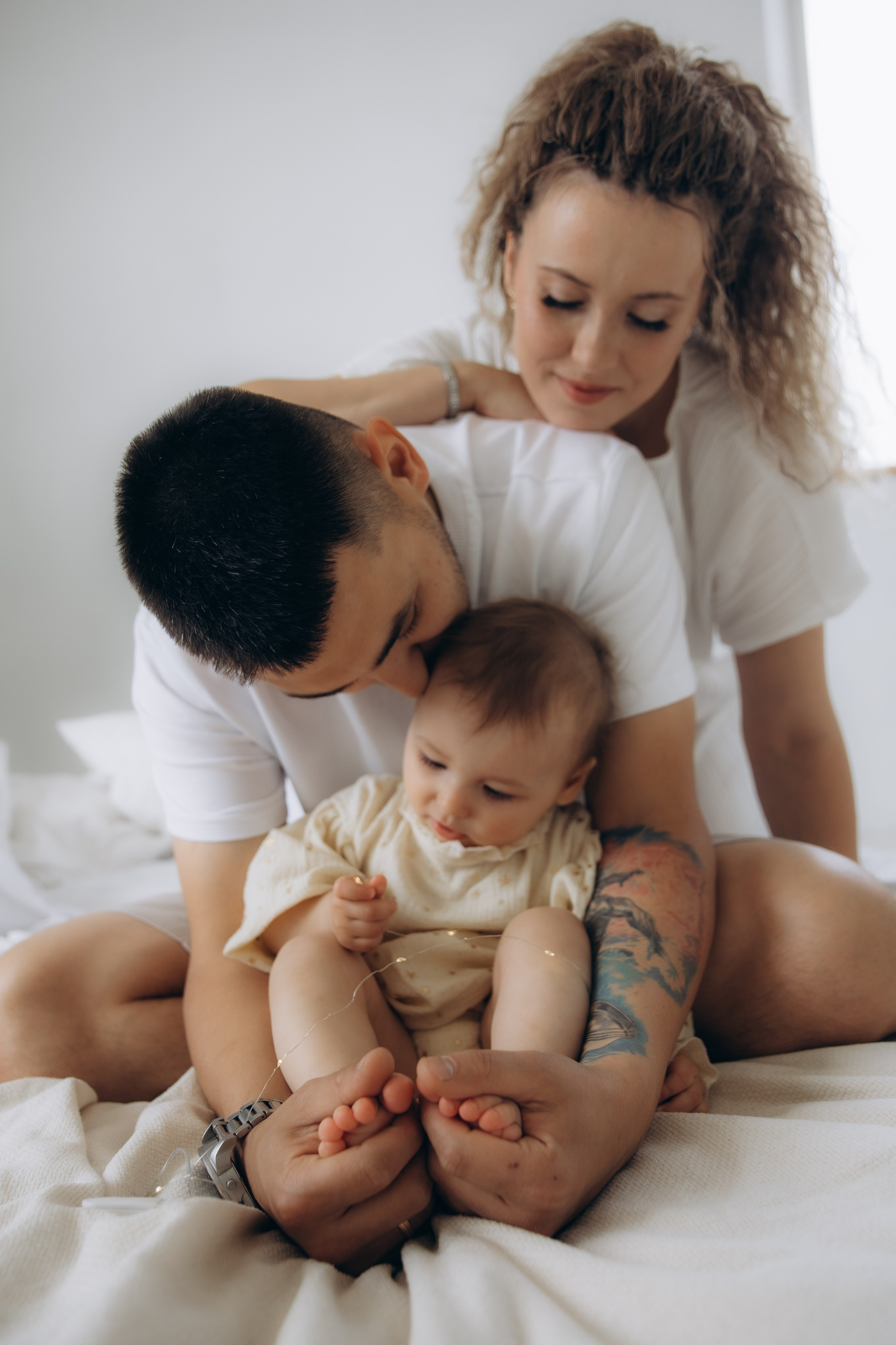 Сергей, Кристина и малышка София. Семейный, свадебный фотограф в Чите Екатерина Мельникова