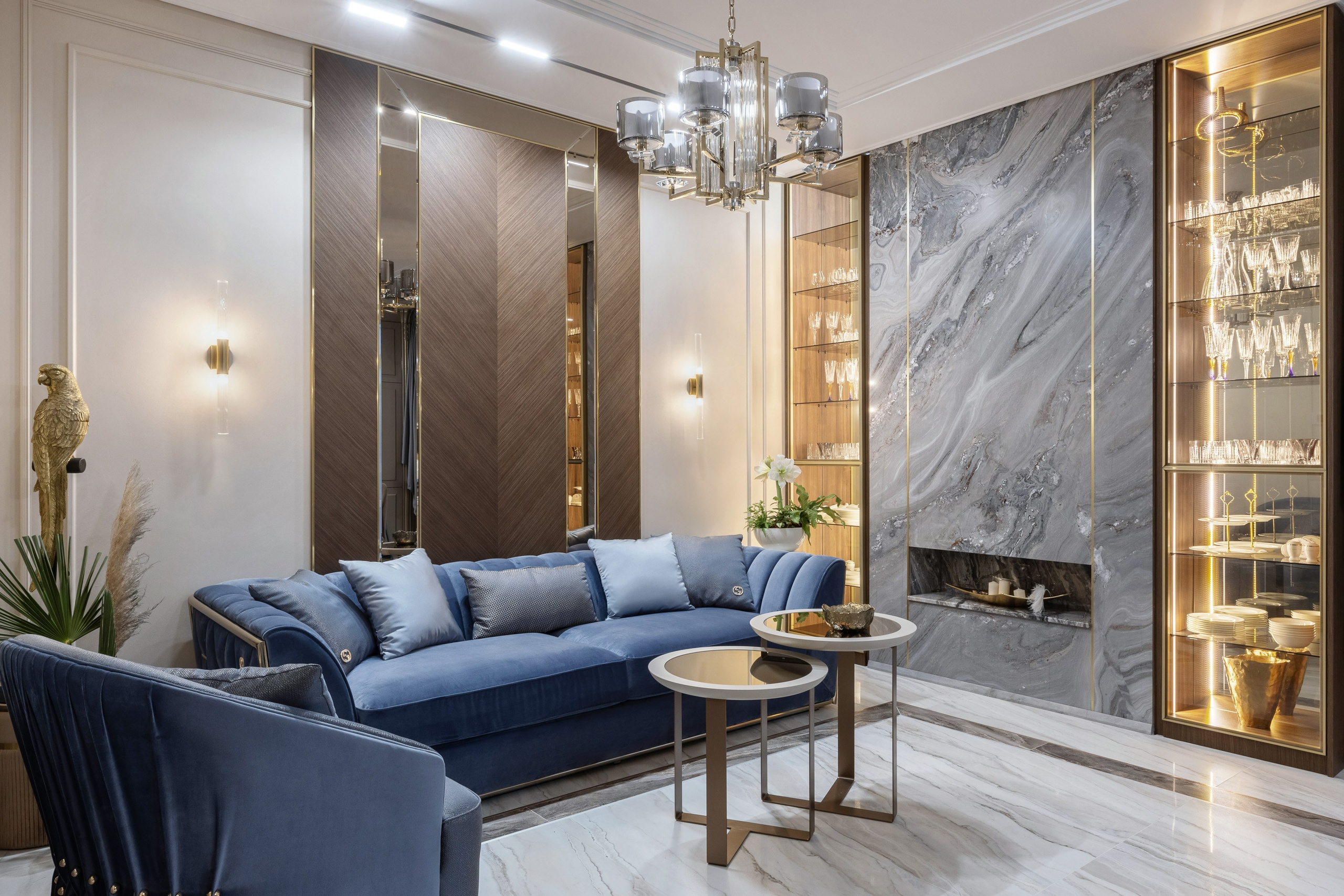 Интерьер частного дома, дизайнер Евгения Тисленко