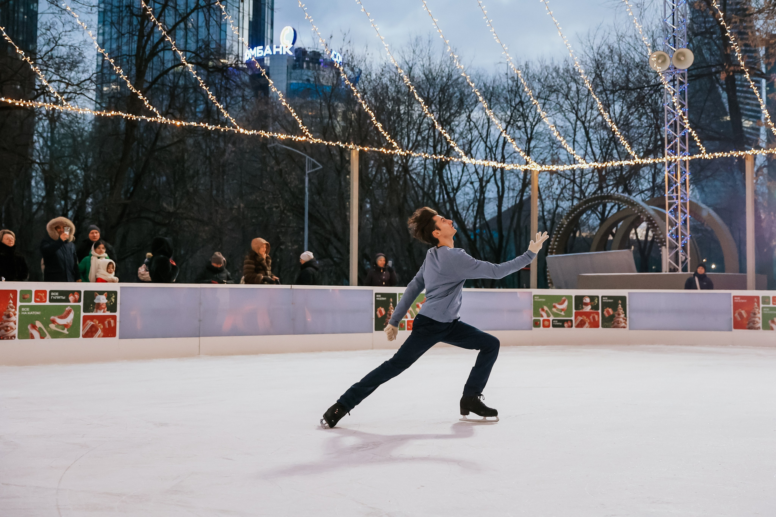 Ледовое шоу Сити каток Московское Чаепитие. Фотограф и видеограф Анна Домашенко