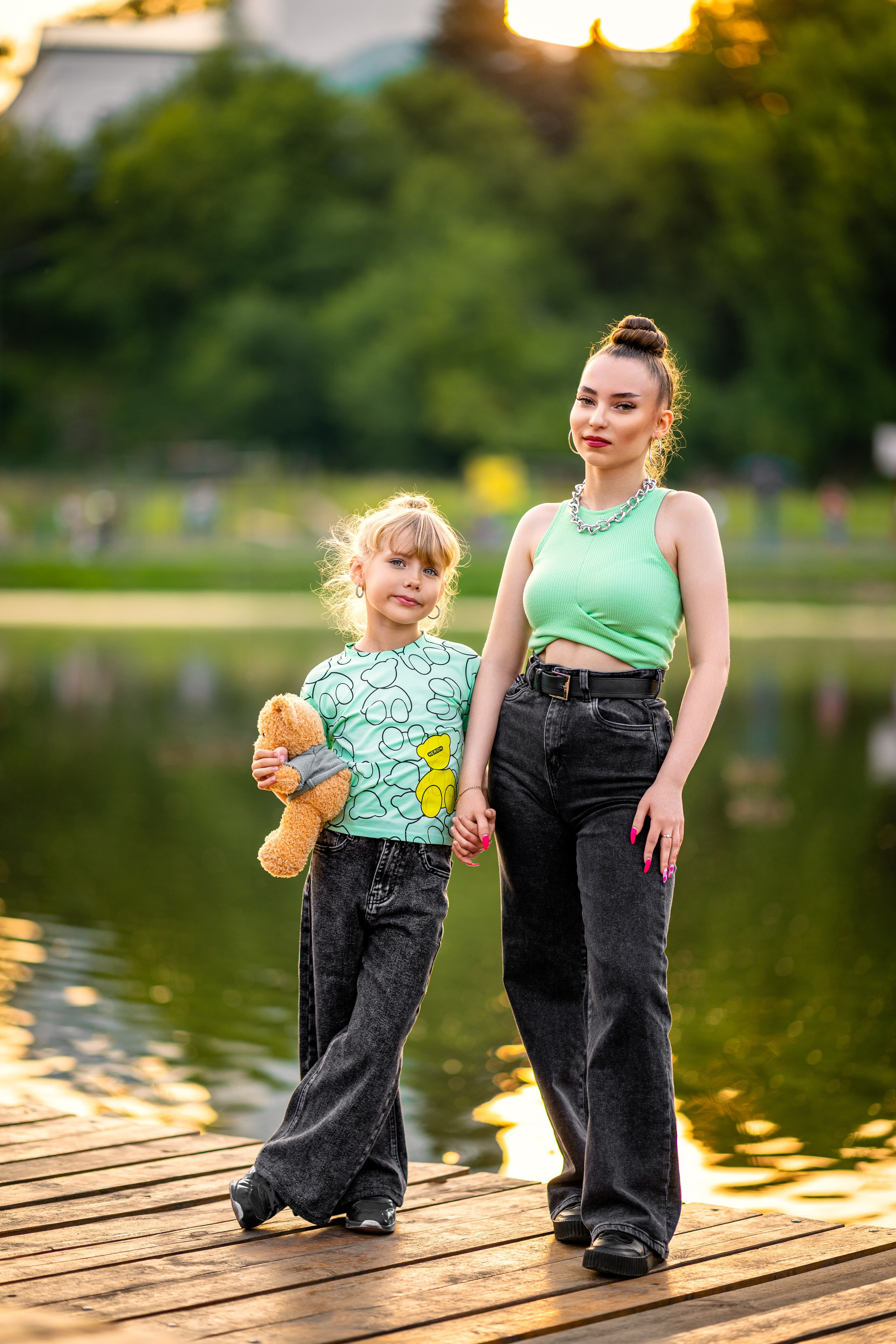 Арина — Алиса — летняя прогулка. Фотограф Москва