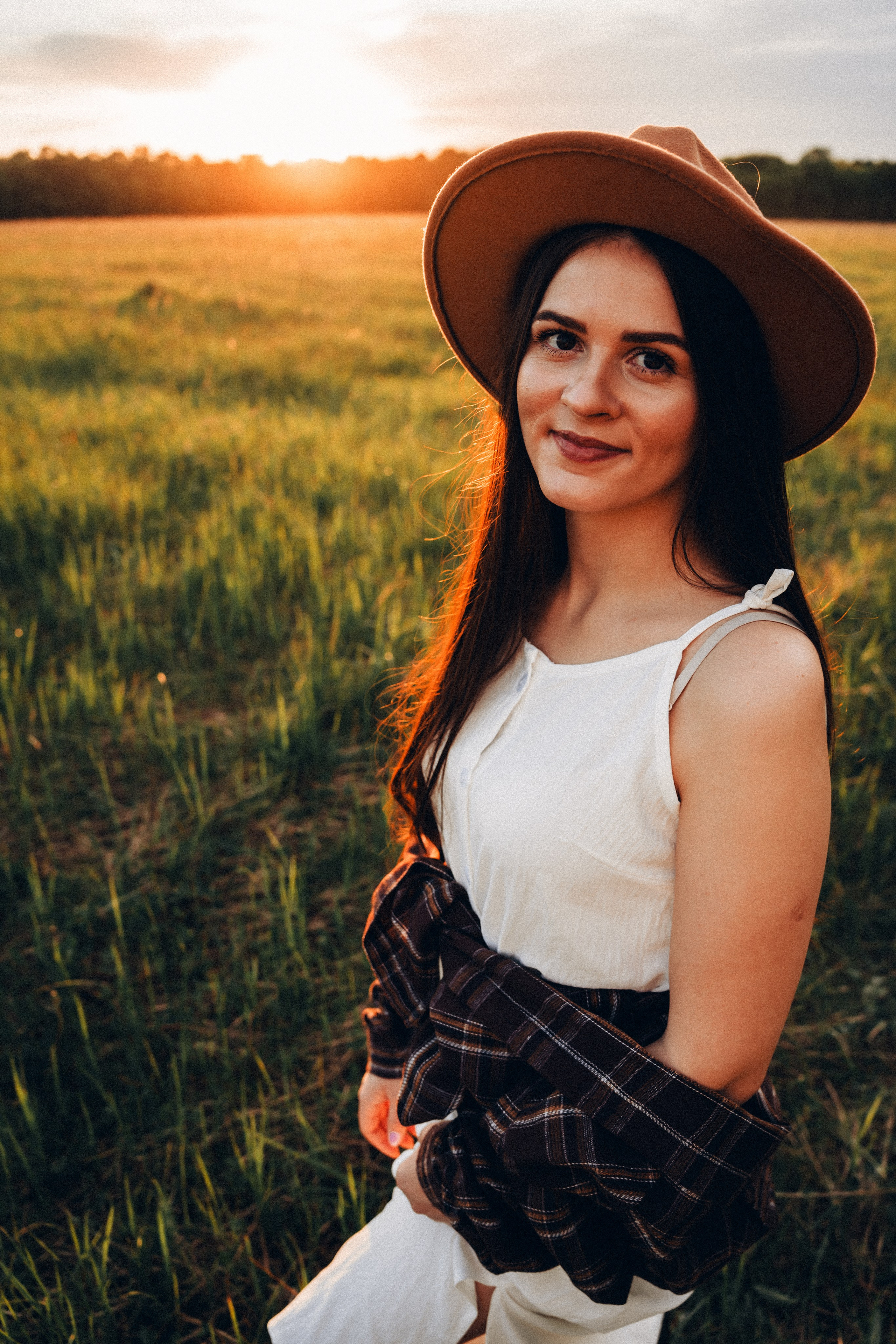 Семейная съемка на закате