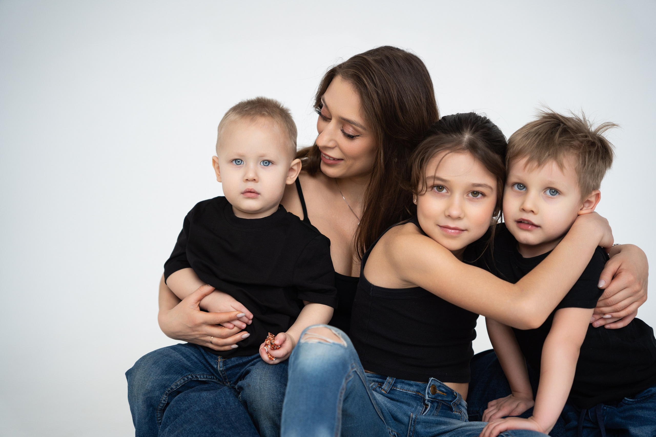 Семейная съемка в студии