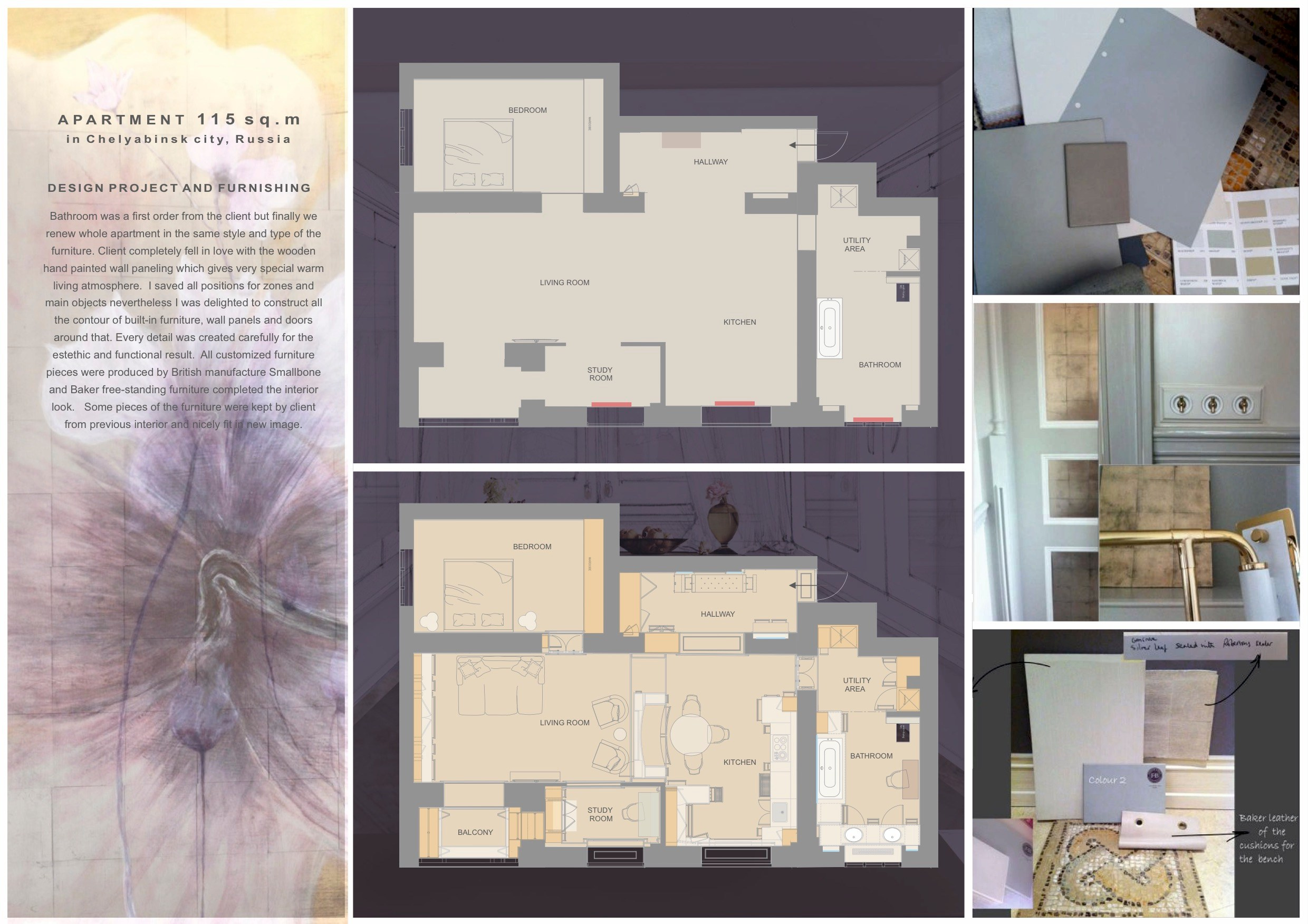 Творческий интерьер. Английская и американская брендовая мебель. Ручная покраска мебели. Интерьерный дизайнер и художник. Локация в г. Екатеринбурге беру проекты в разных странах