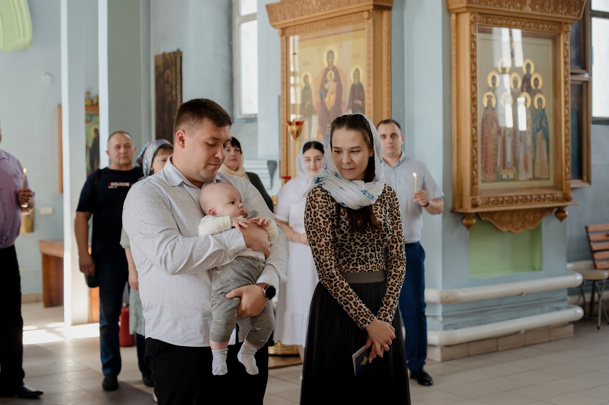 Крещение Дмитрия. Королева Елена Свадебный и семейный фотограф в Туле