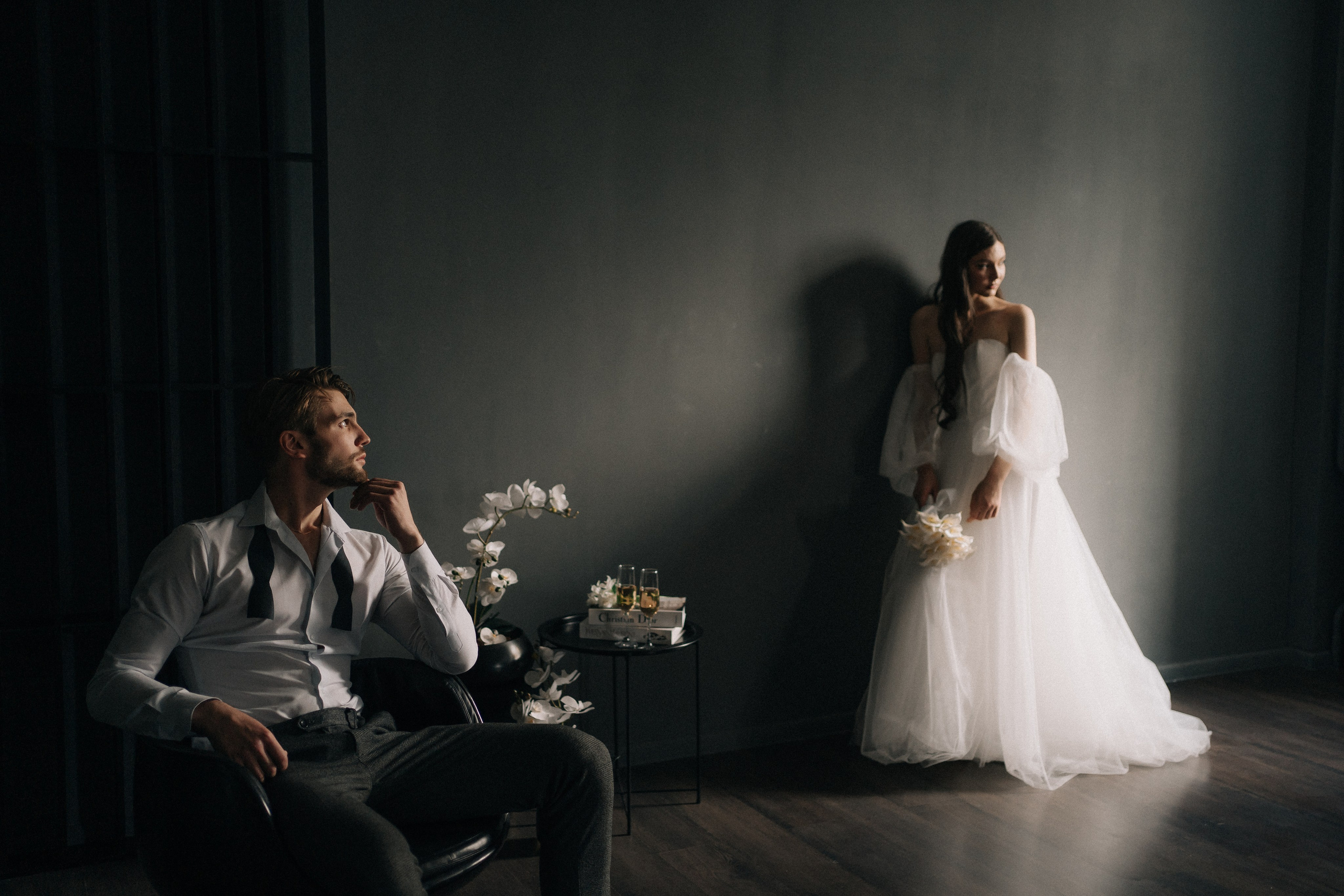 Максим, София в фотостудии. Свадебный фотограф Юлия Сарапульцева, Ижевск