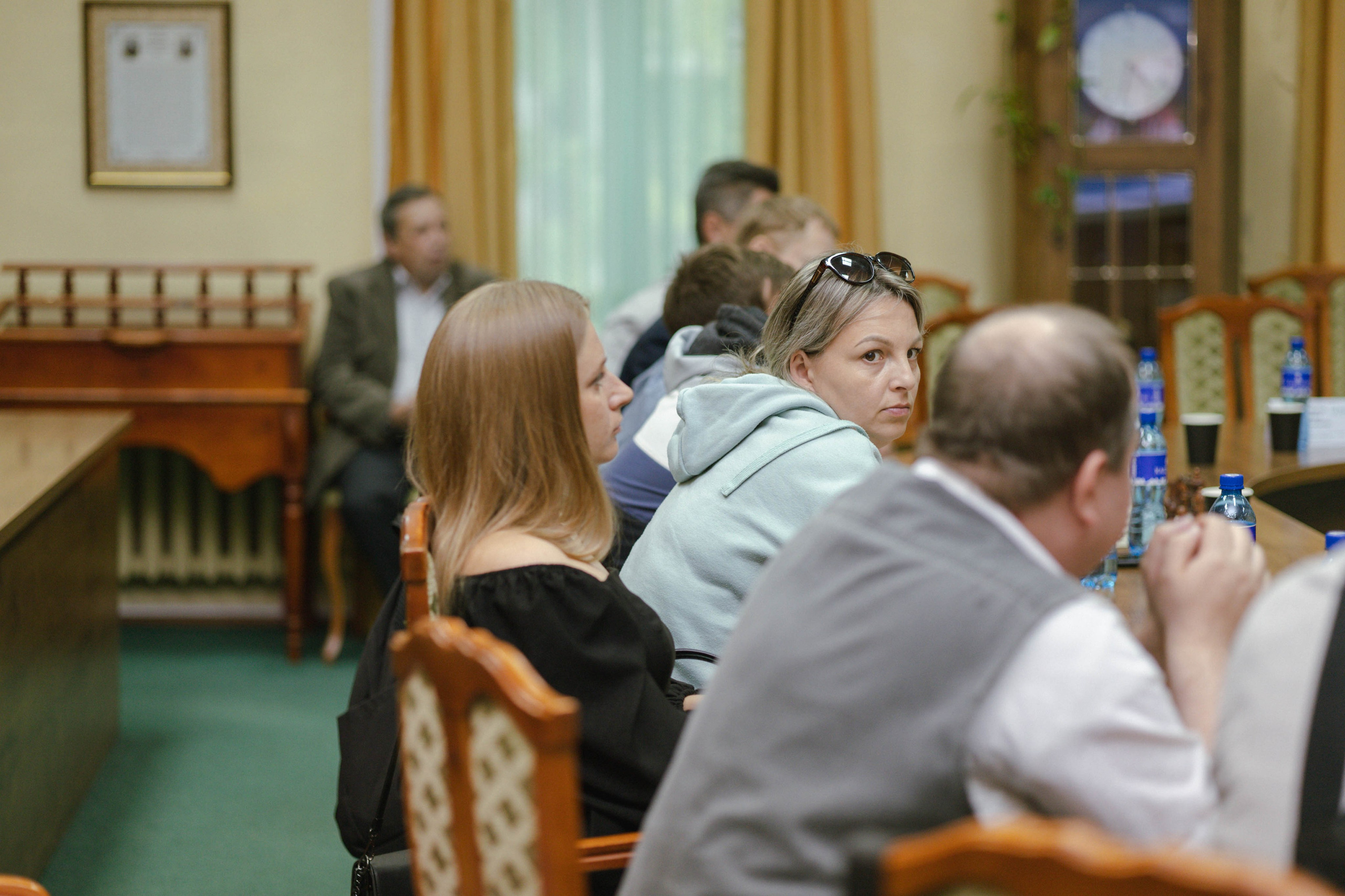 Награждение шахматной федерации