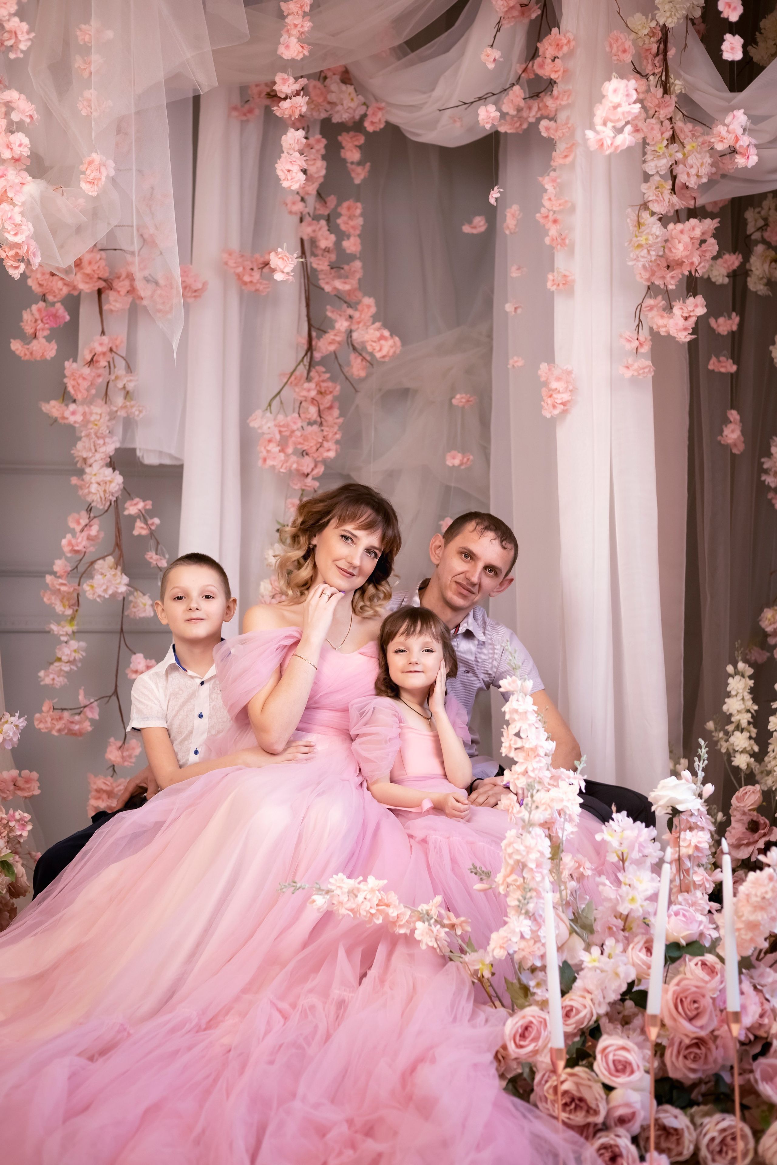 СЕМЬЯ КУБЫШКИНЫХ. Фотограф Людмила Лебединская г. Краснодар (Приморско-Ахтарский р-он)