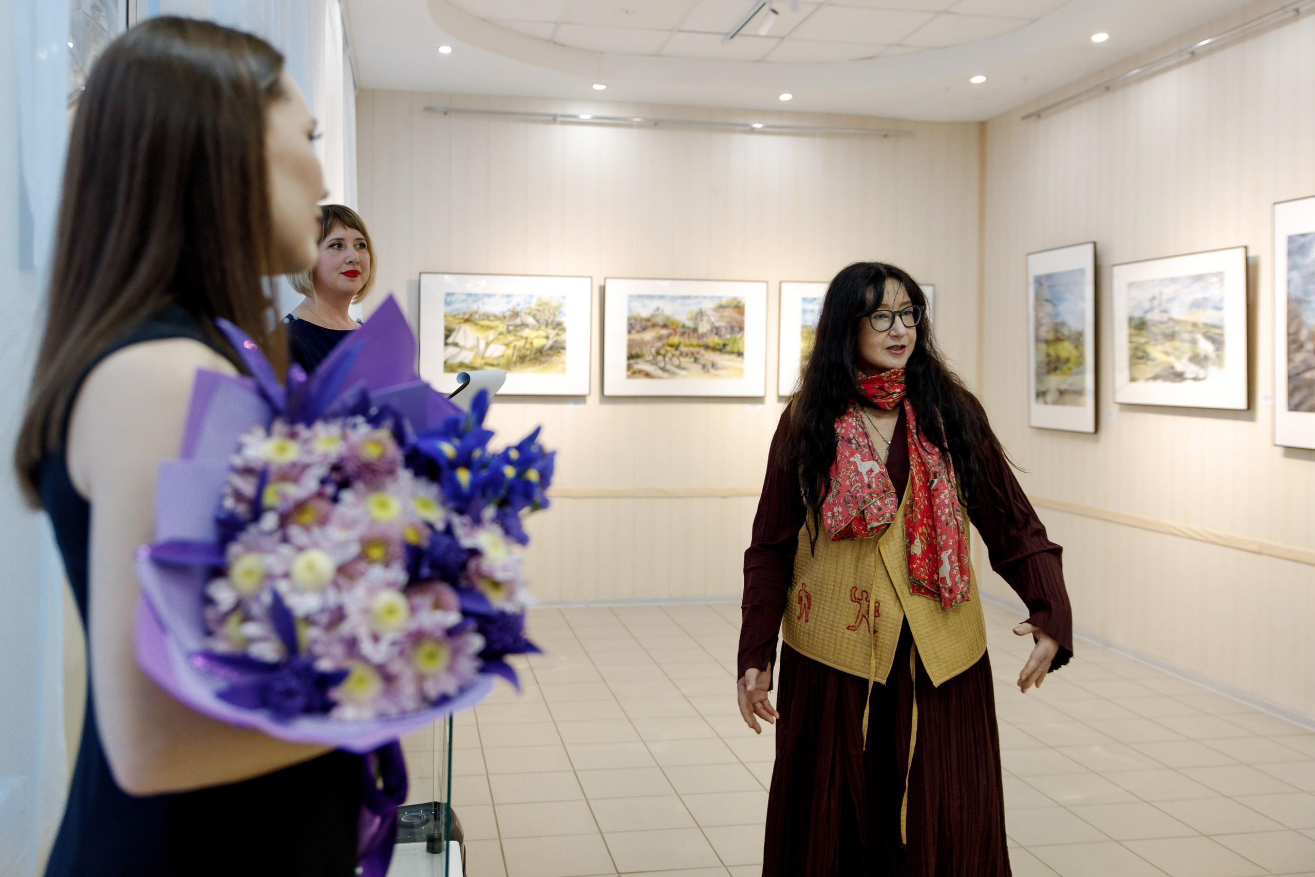 Первая персональная выставка. Главная