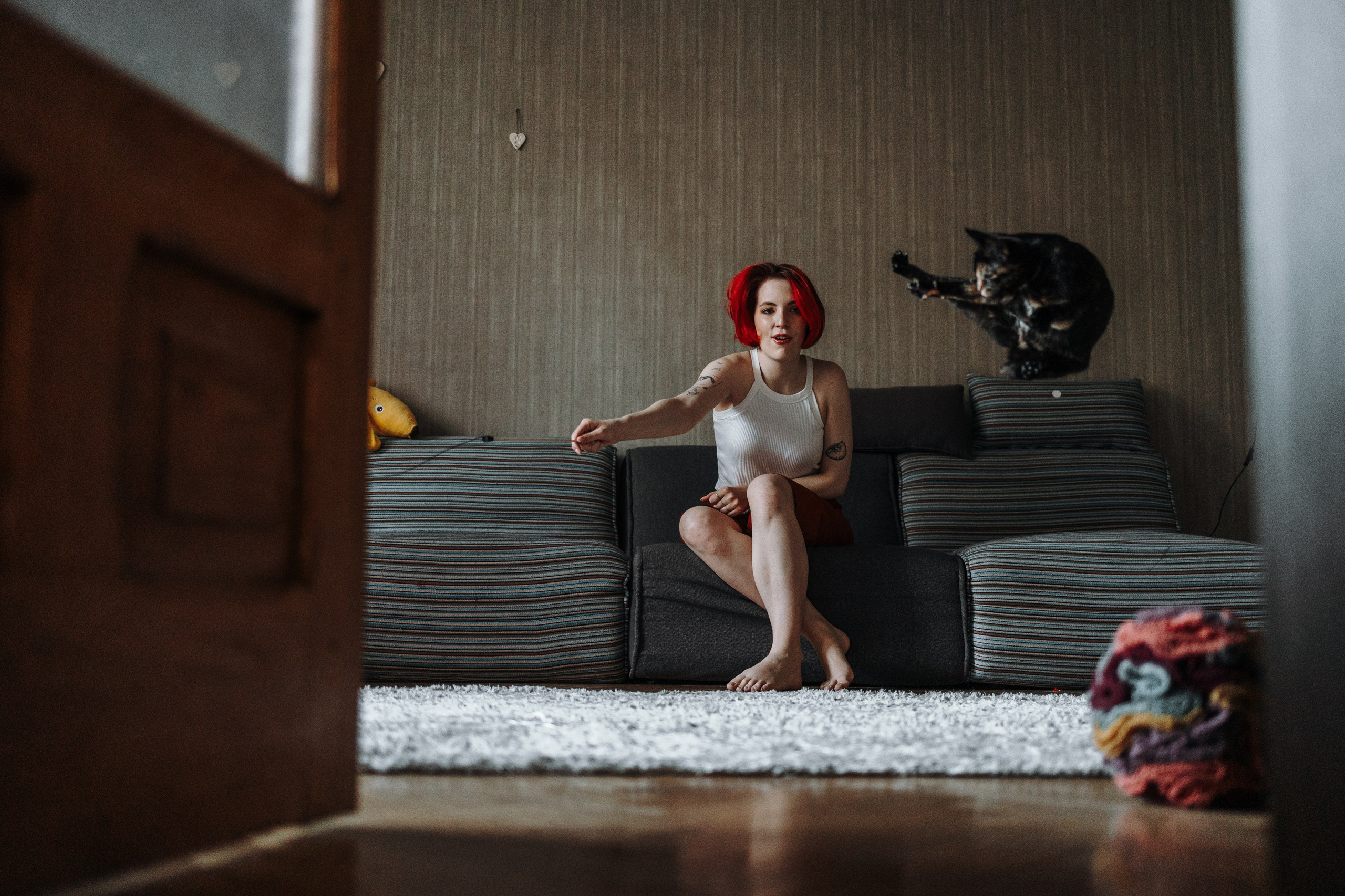 Саша и ее хвосты. Фотограф — Анималист | Санкт-Петербург