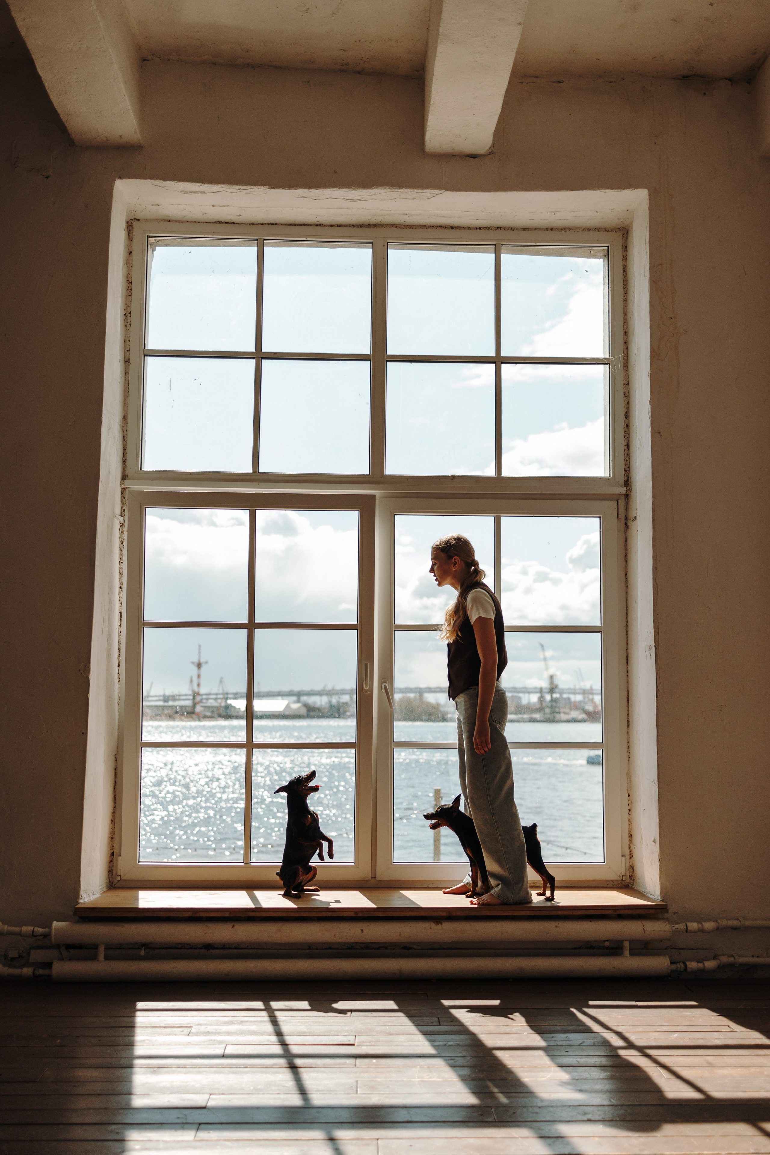 Катя и ее мальчики. Фотограф — Анималист | Санкт-Петербург