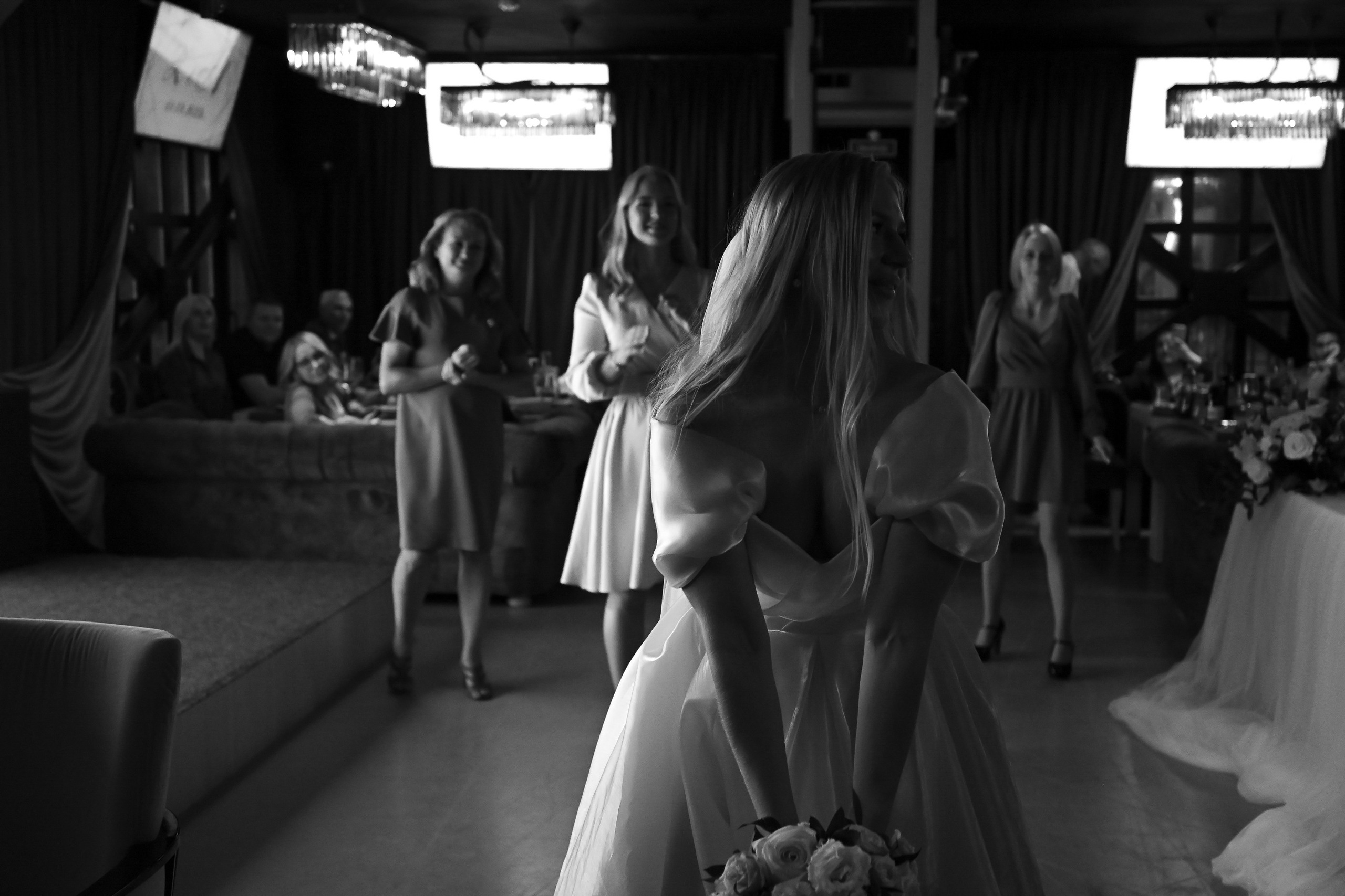 Black and white film. <3