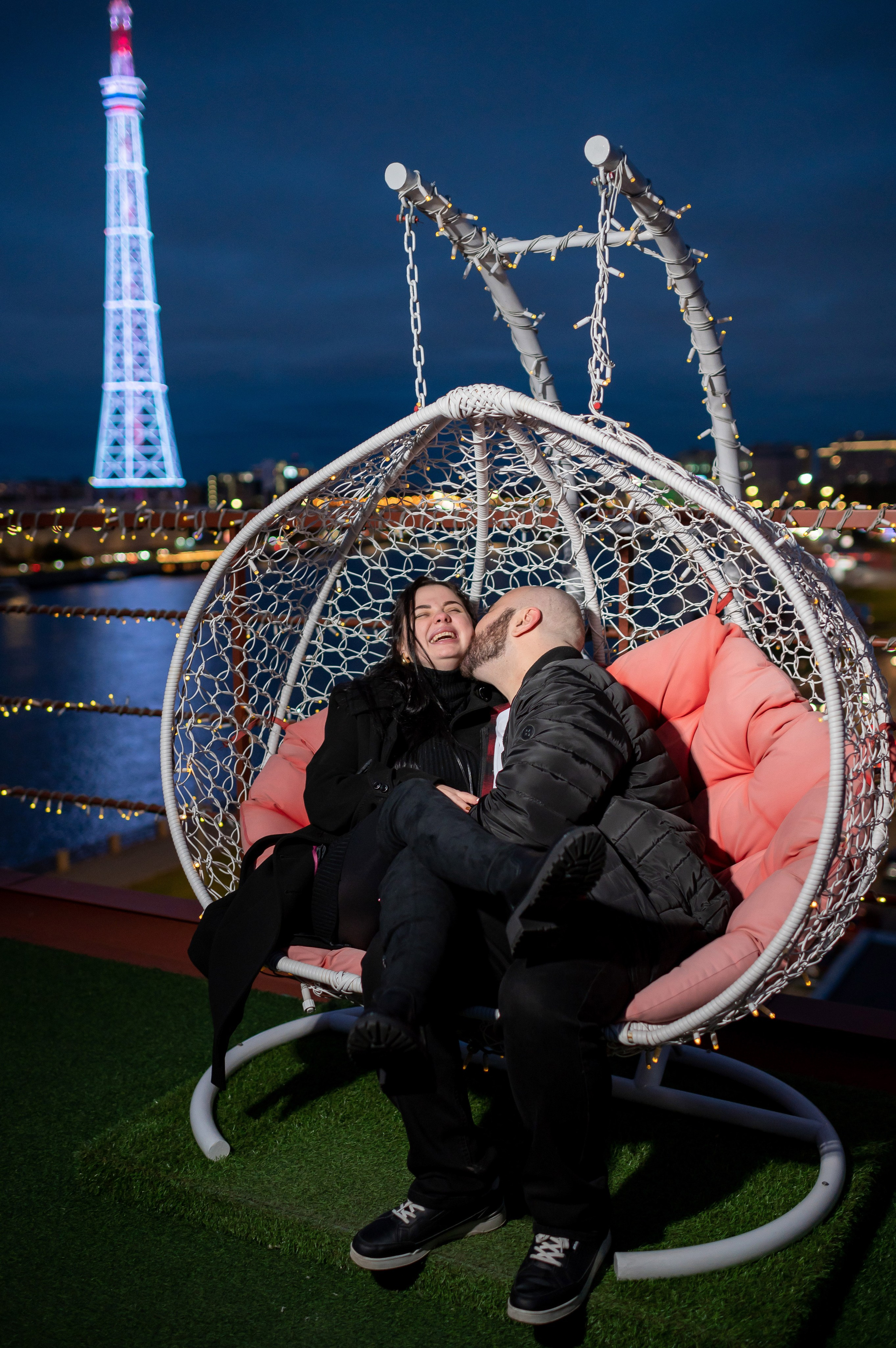 Гендер-пати на крыше Питера. Портретный, семейный и свадебный фотограф в Санкт-Петербурге и в Пушкине Ширяев Денис