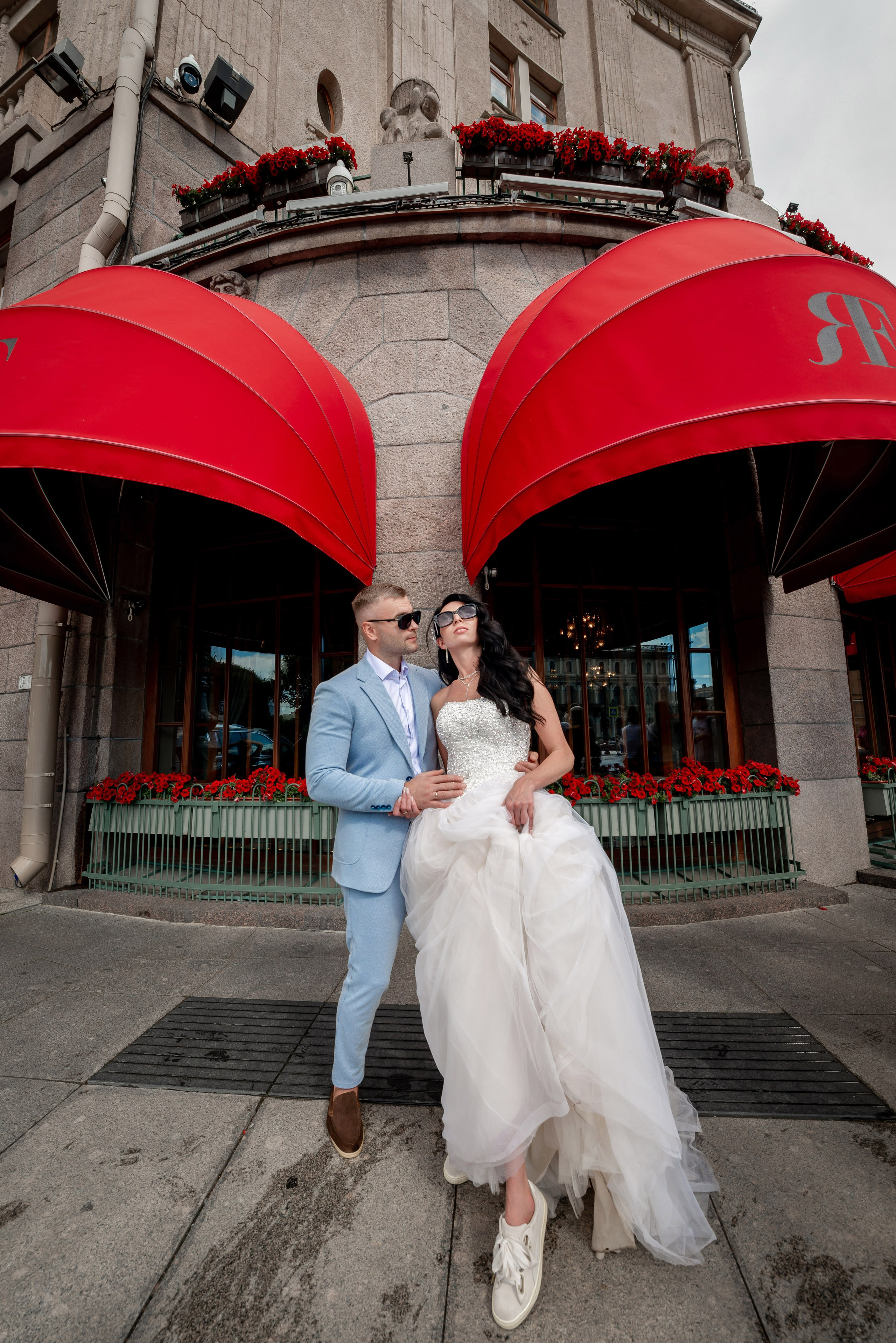 Елена и Илья (фотосессия у городской Невской Ратуши, Исаакиевская площадь). Портретный, семейный и свадебный фотограф в Санкт-Петербурге и в Пушкине Ширяев Денис