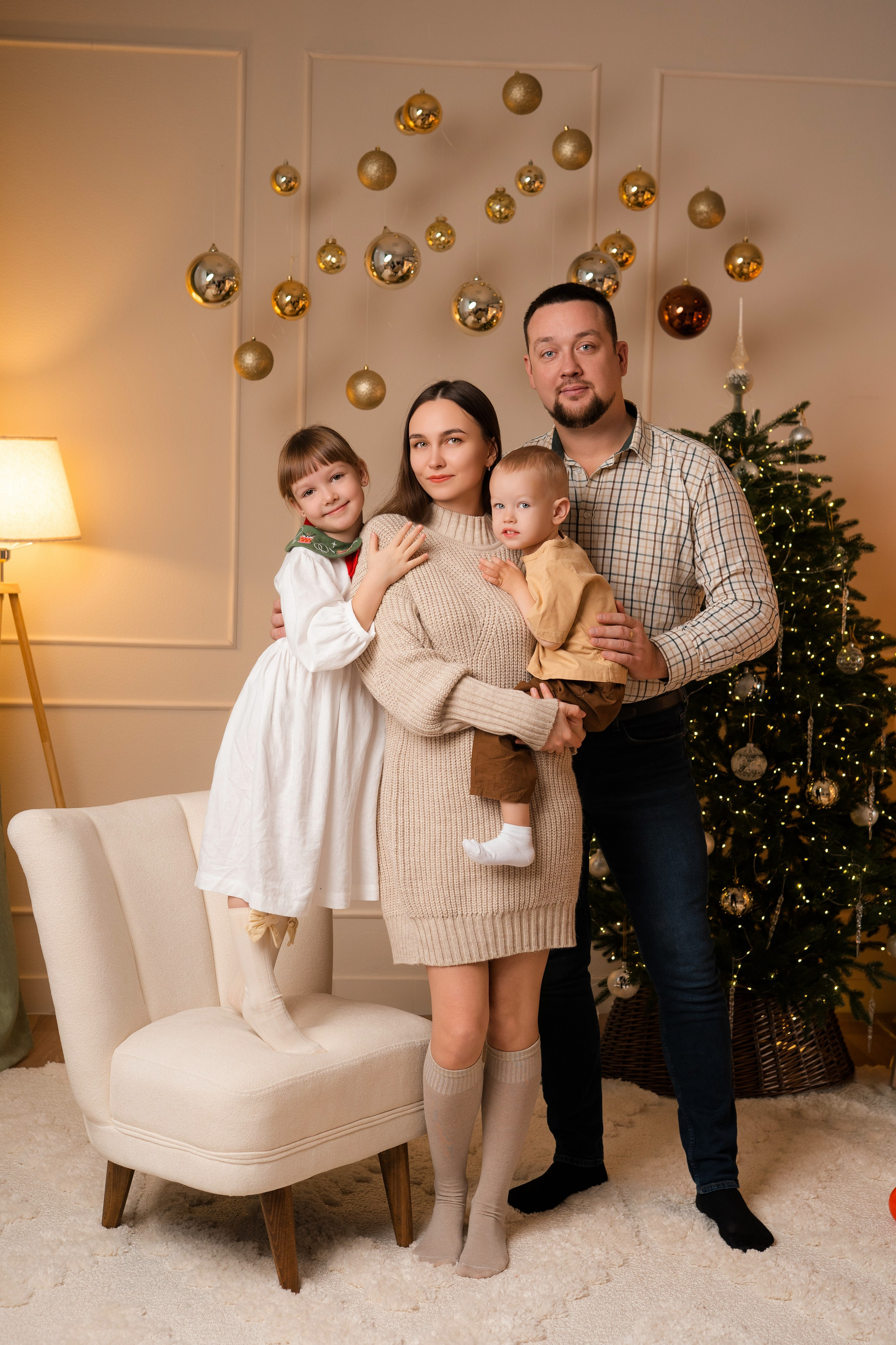 Новогодний 2024-2025. Фотограф новорожденных г. Рязань, детский и семейный фотограф