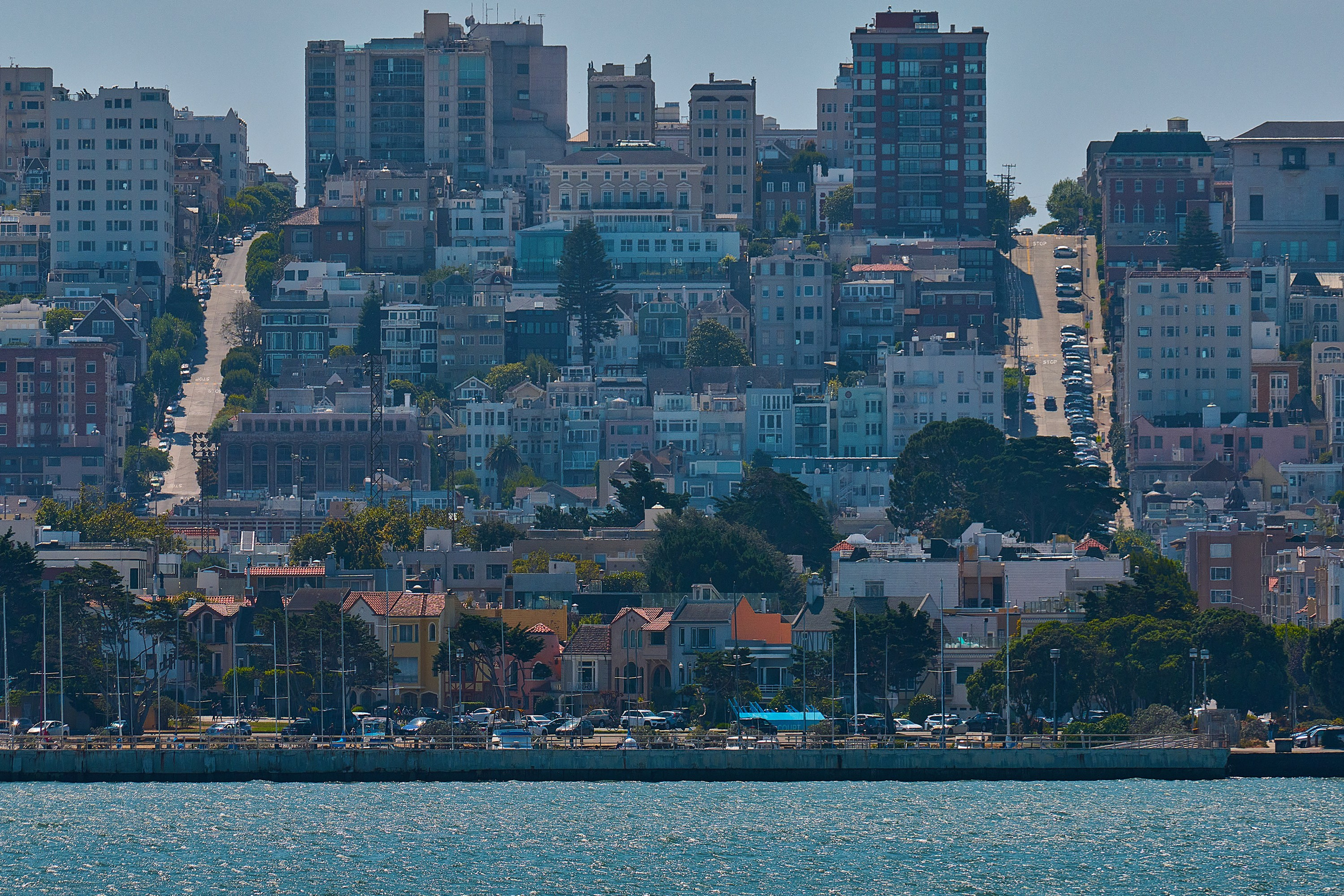 San Francisco (Сан-Франциско) — виды с бухты. Яркие фото на Чёрном море