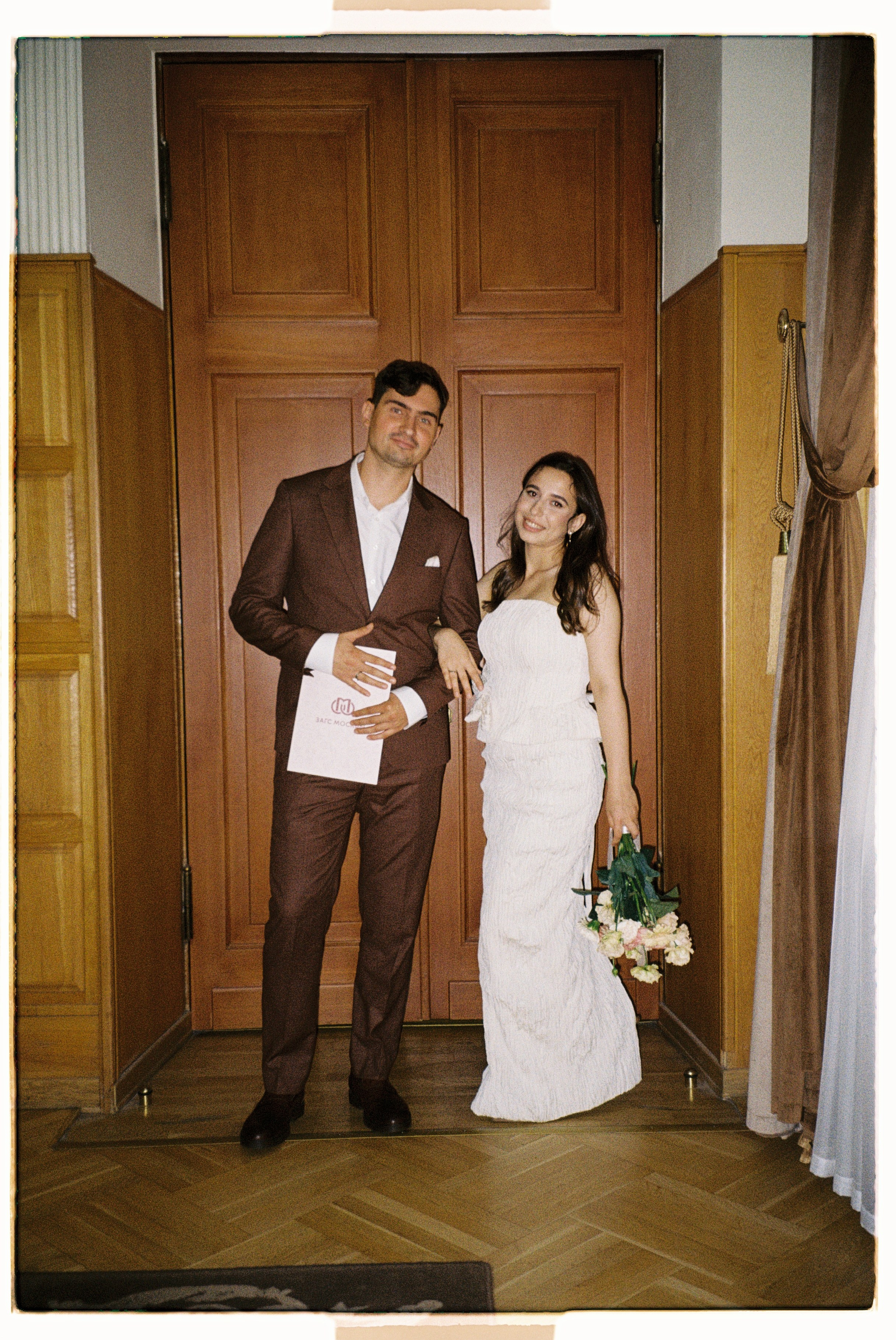 На плёнку (Люба и Максим). Фотограф в Москве — Евгения Прокопенко