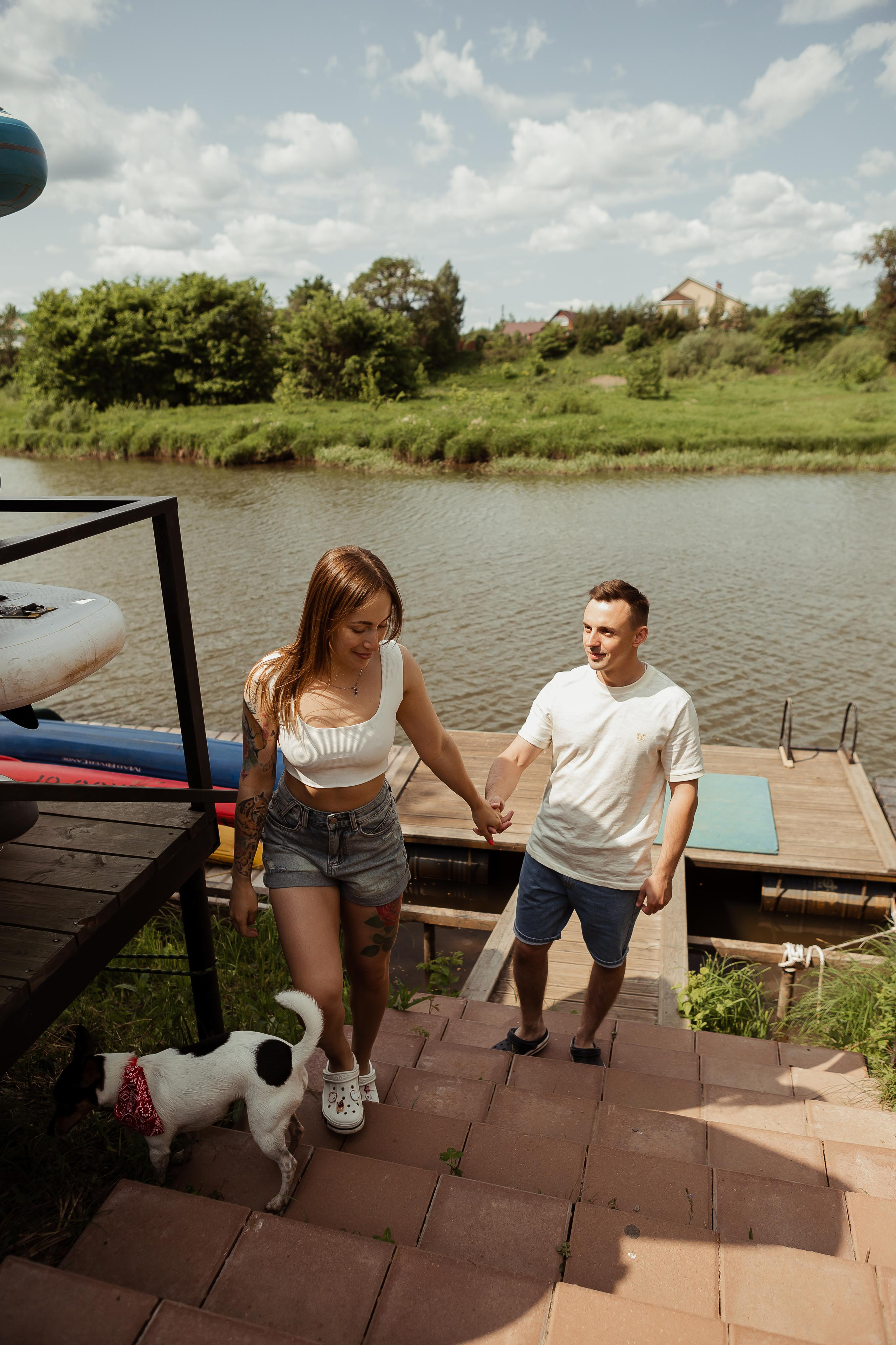 Наташа, Ваня и Купер. ФОТОГРАФ Маргарита Сивакова | Ярославль Кострома Москва