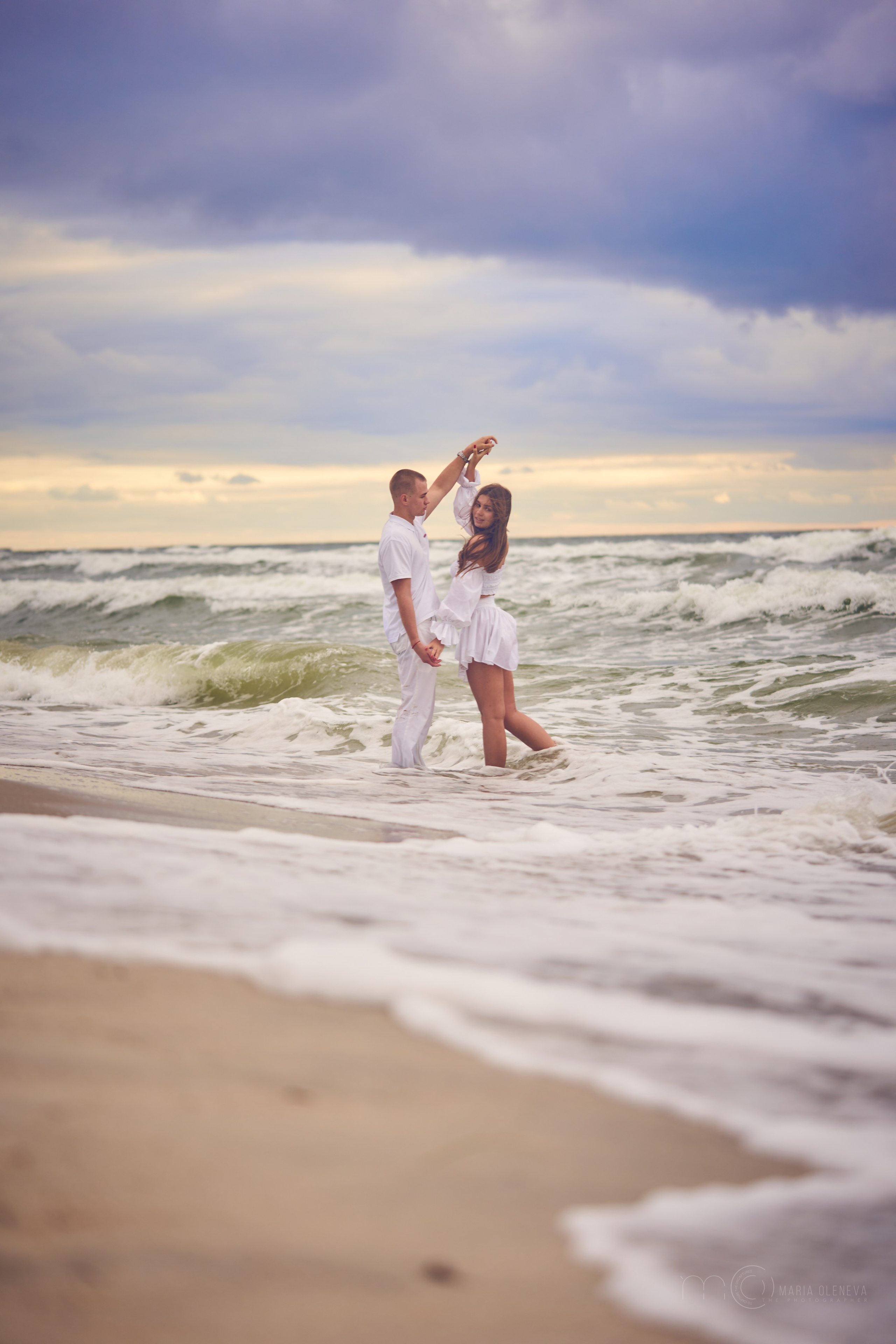 У моря. Фотограф Мария Оленева