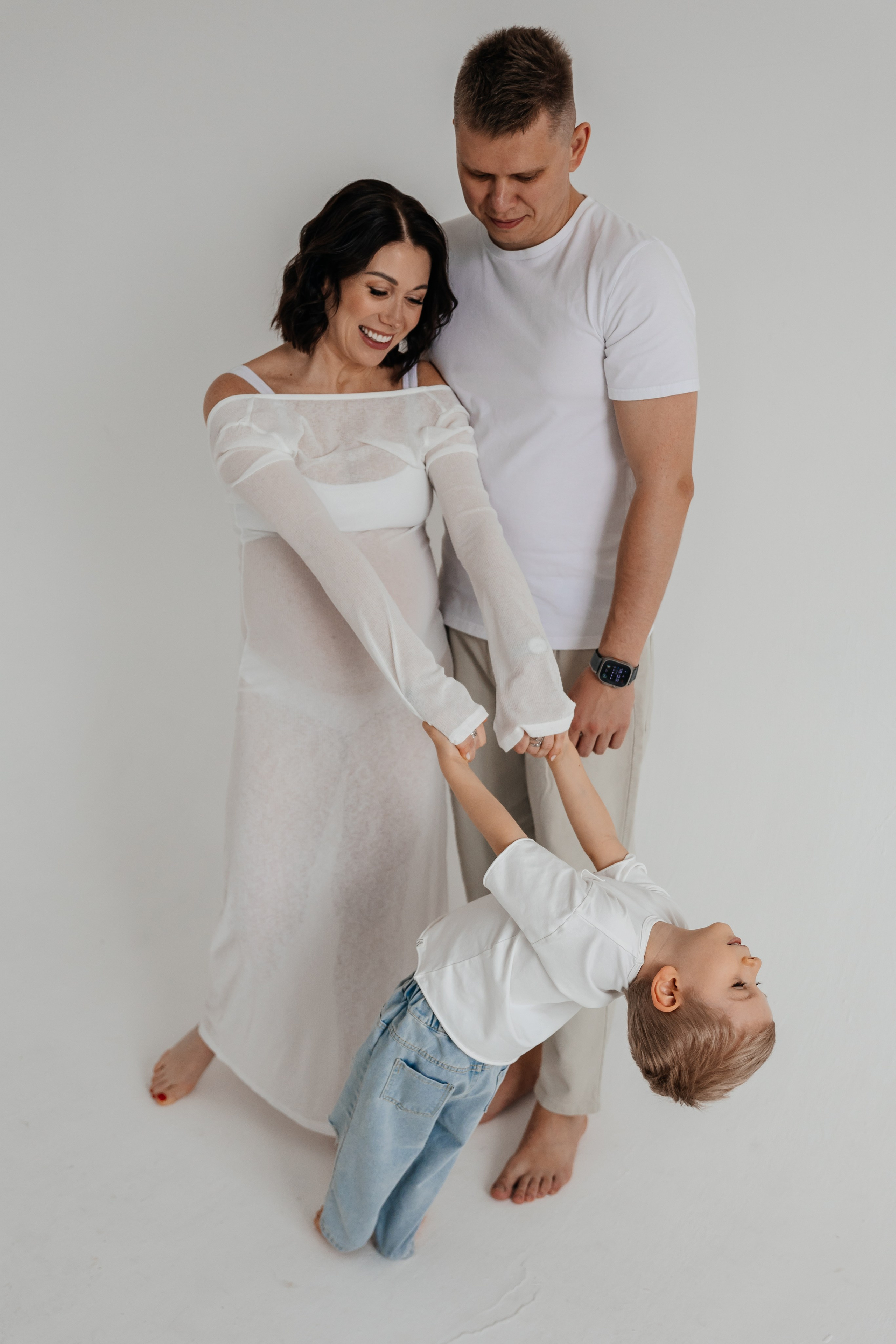 Про Ольгу, Дмитрия и Артема. Семейный, женский фотограф Москве Лиза Лутцева