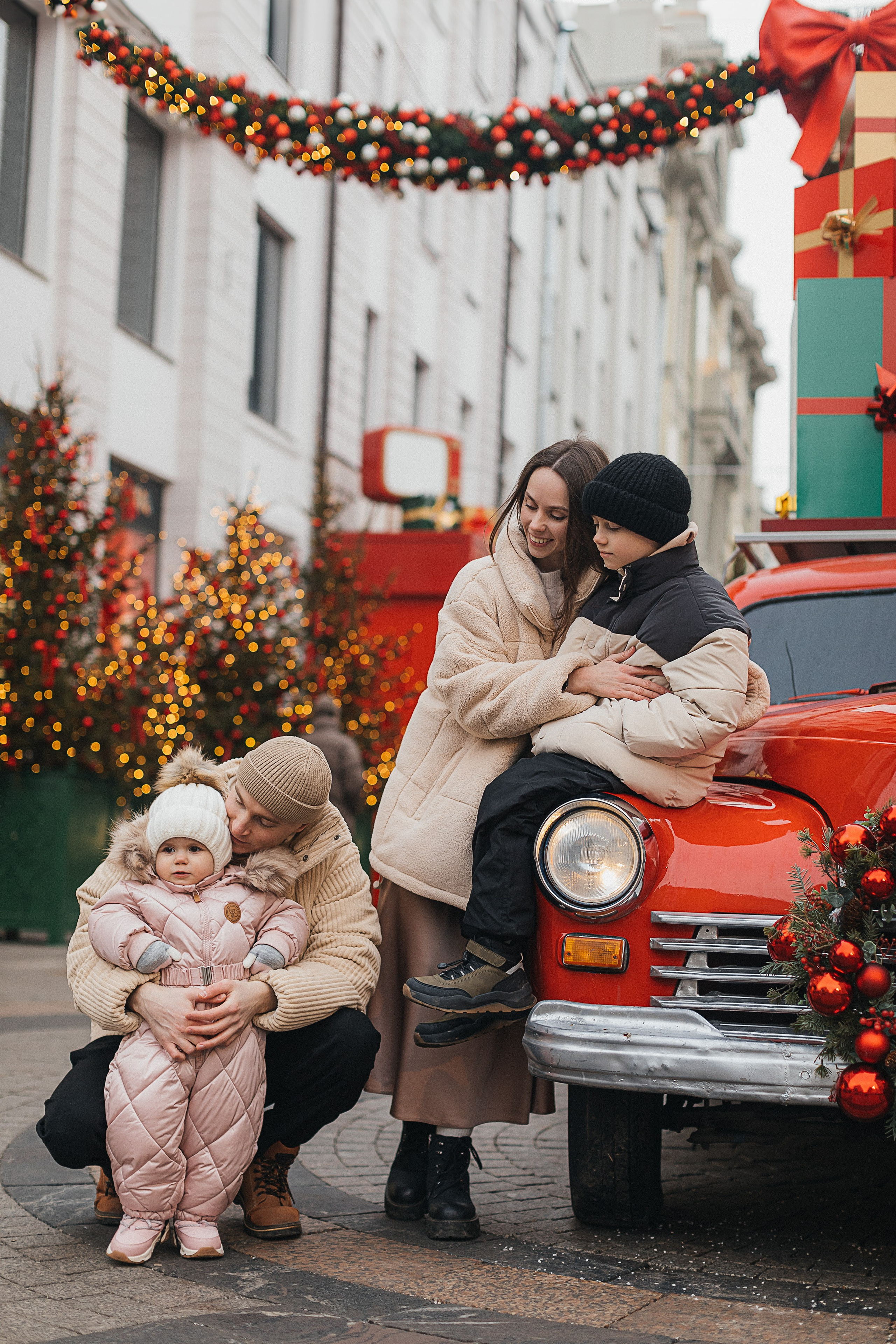Арина и Семья. Фотограф Москва