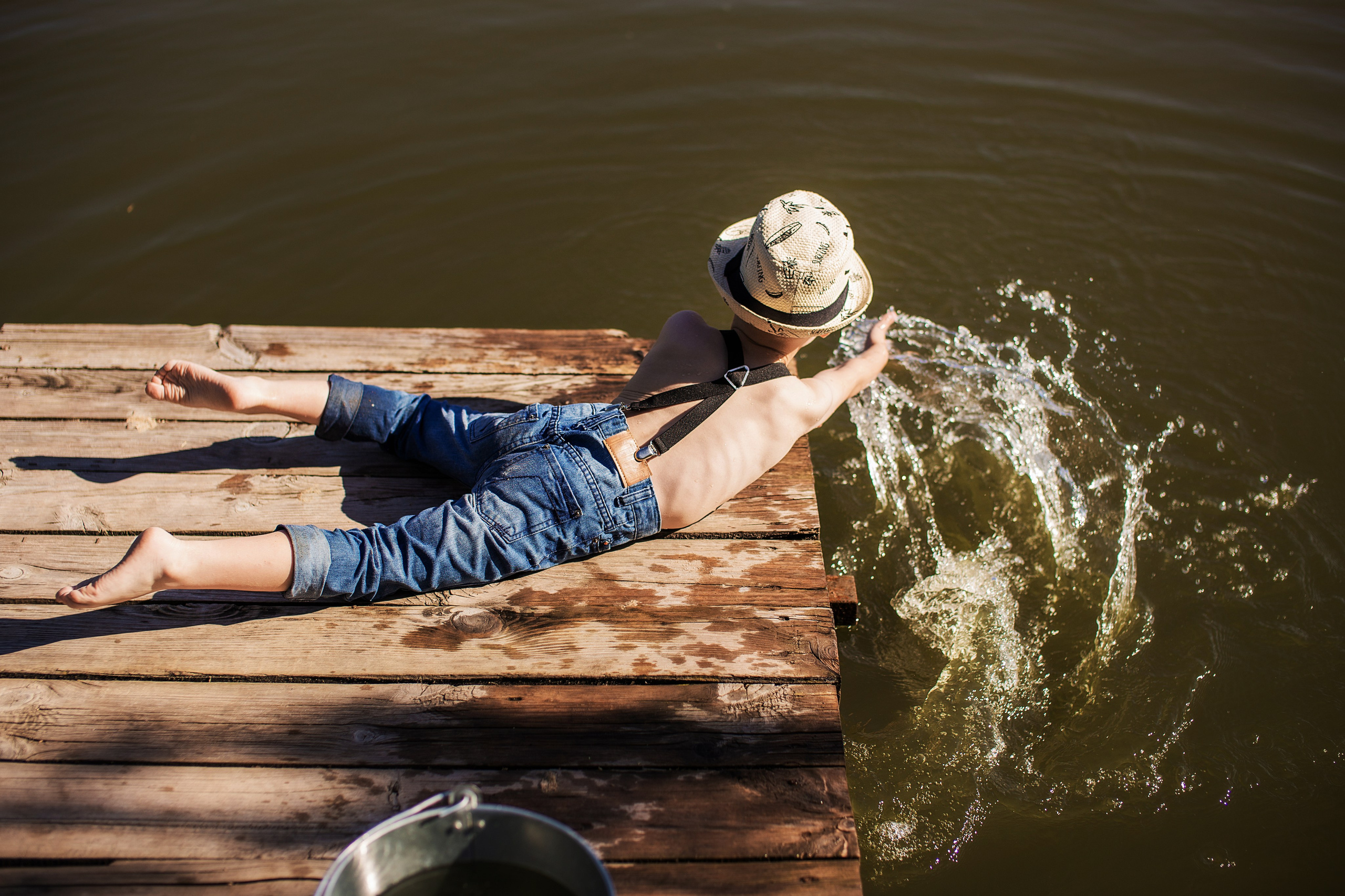 На рыбалке. Семейный фотограф в Саратове