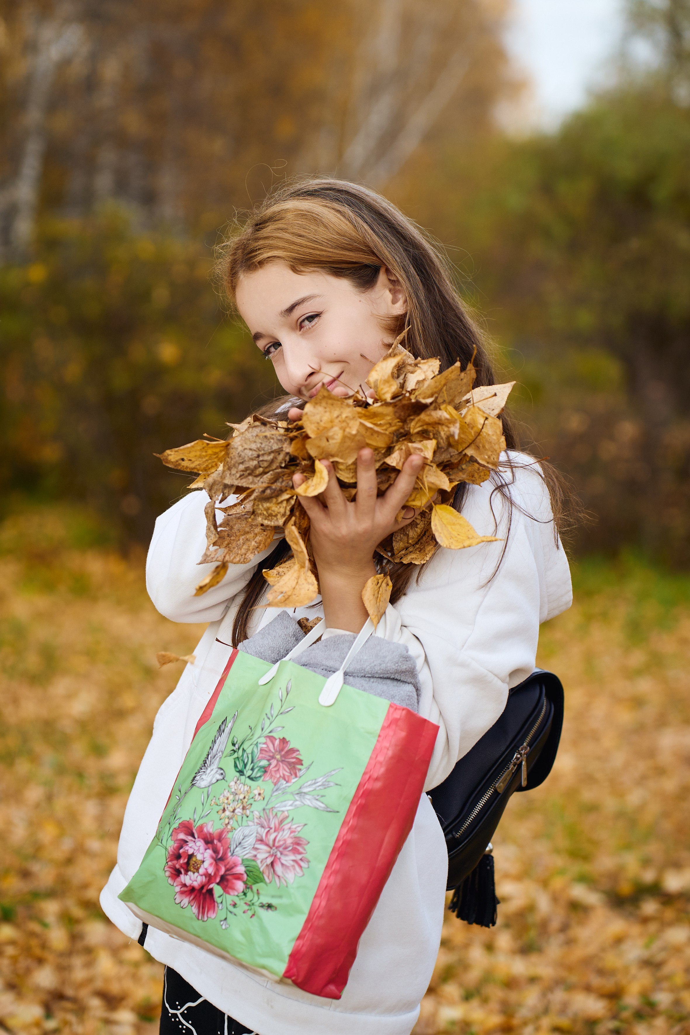 В осеннем парке. Репортажный и портретный фотограф в Томске Ларионов Артём