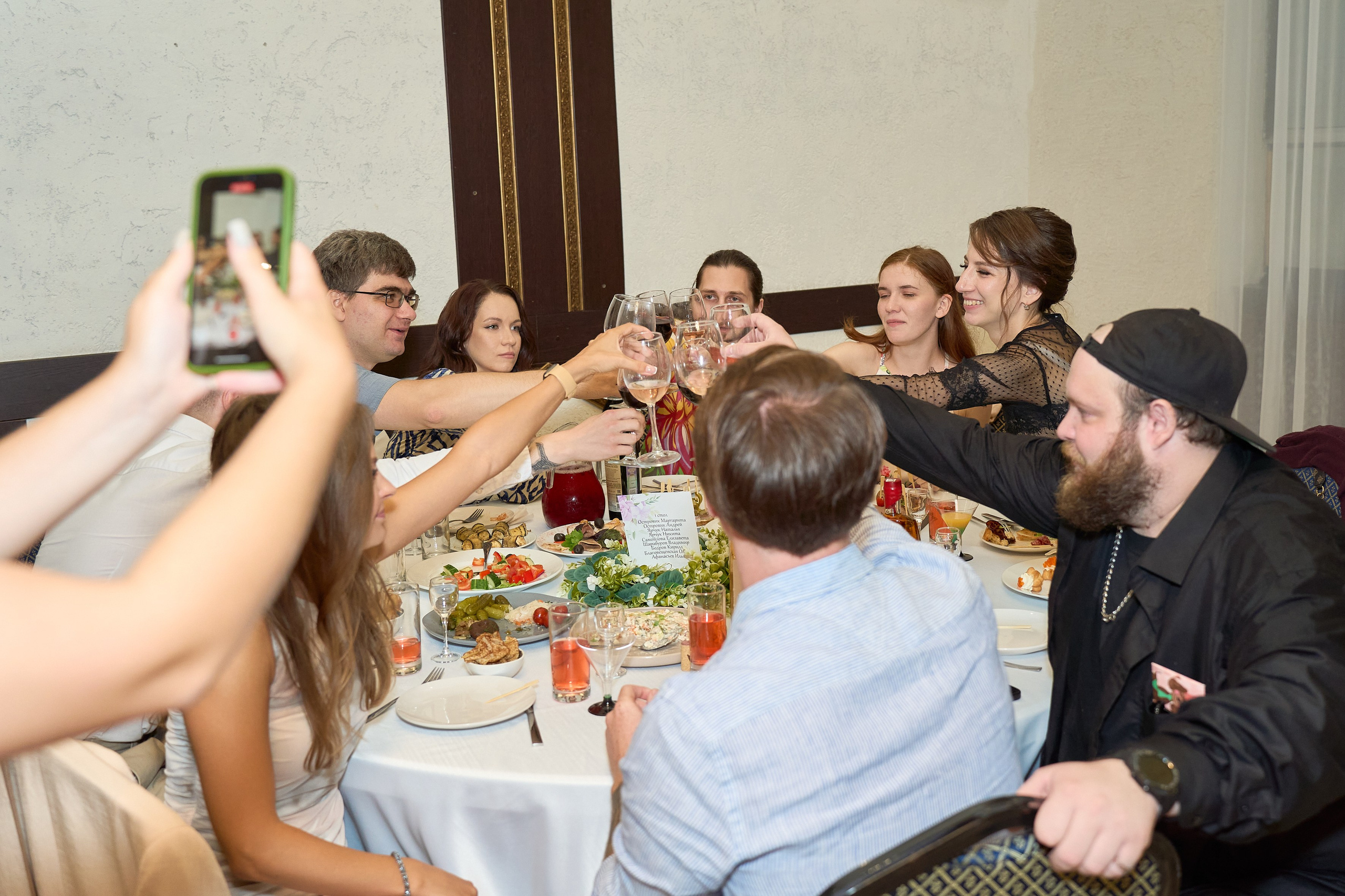 Свадебный банкет. Репортажный и портретный фотограф в Томске Ларионов Артём