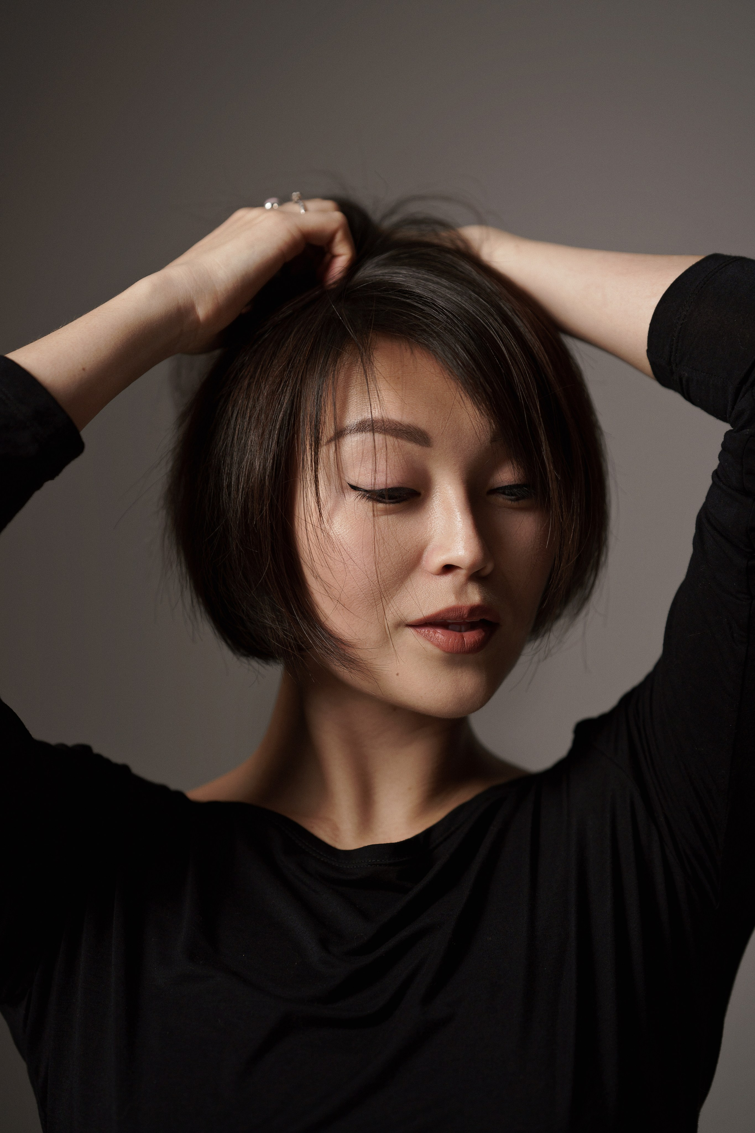 Женская фотосессия с эмоциональными кадрами