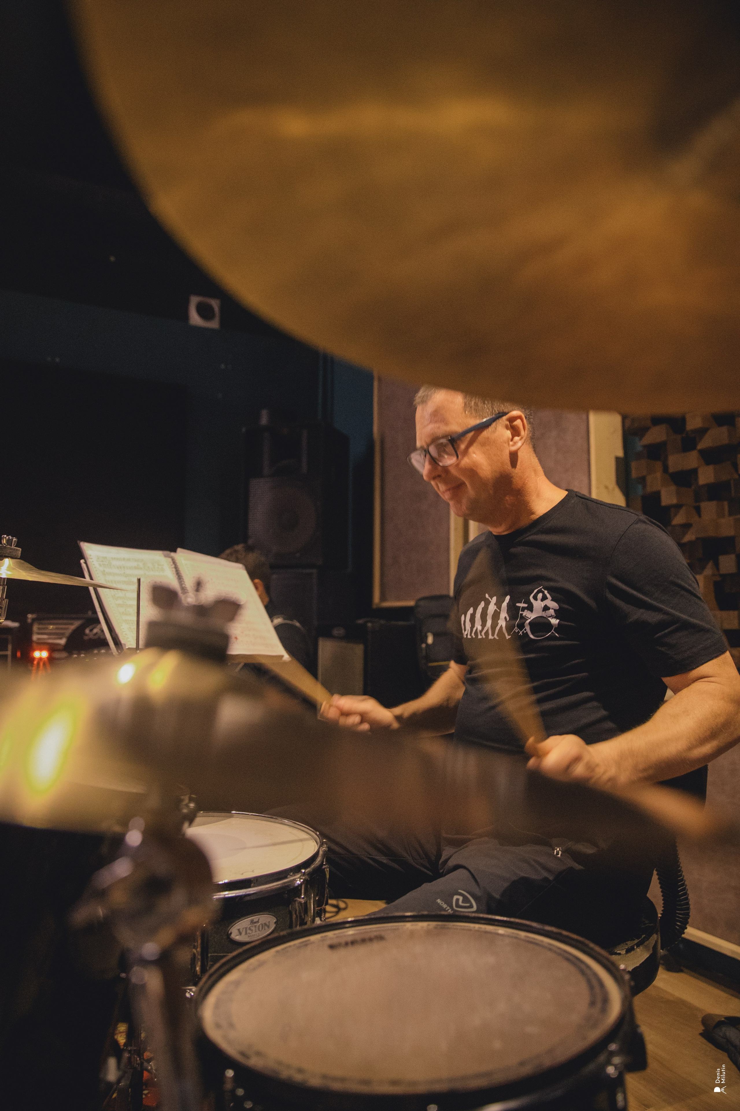 Репетиция Трибьют Ленинград от группы Keep the Brass. Портретный фотограф Денис Милютин