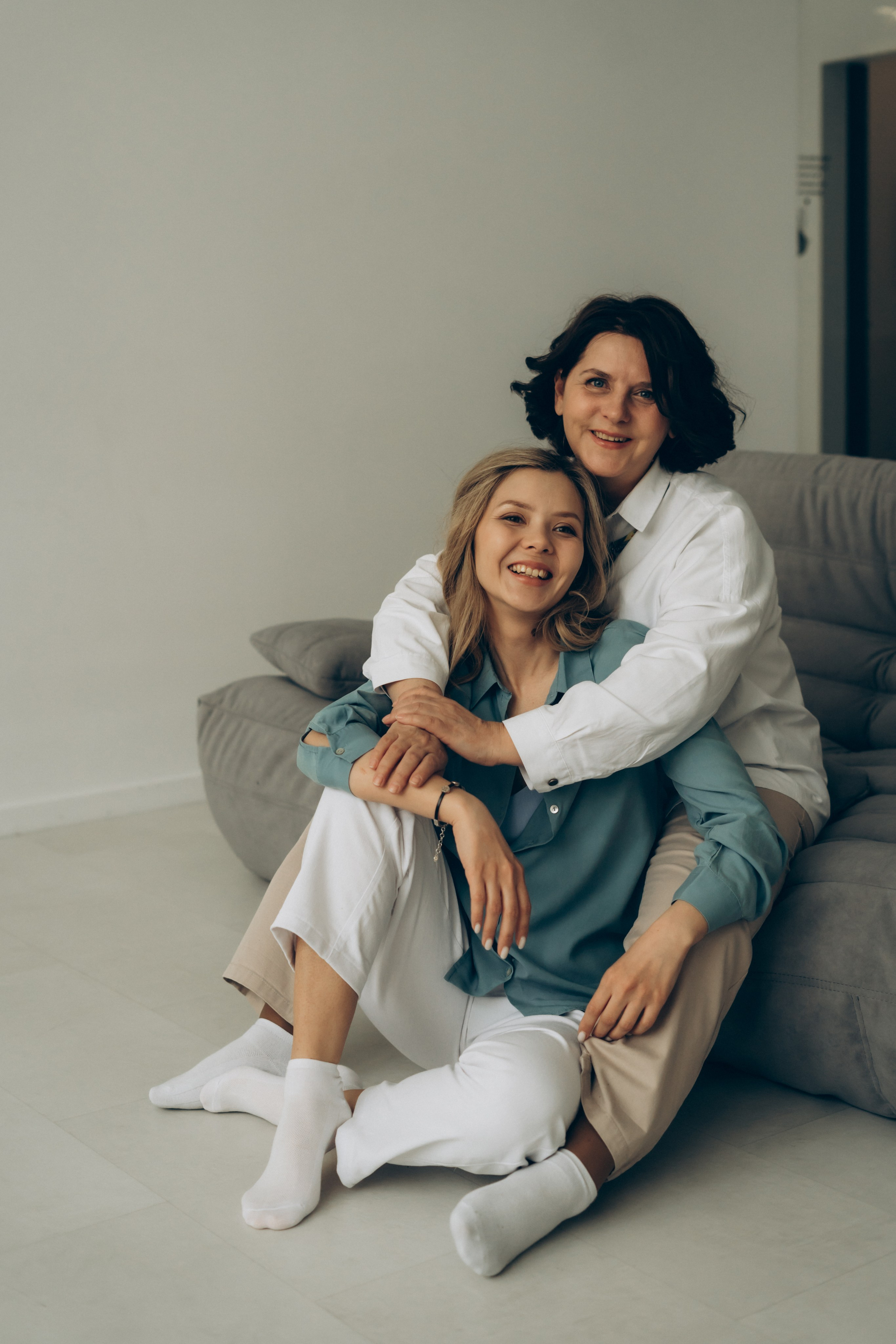 Катя и Марина Валентиновна. Семейный фотограф в Томске Зарина Азизбаева