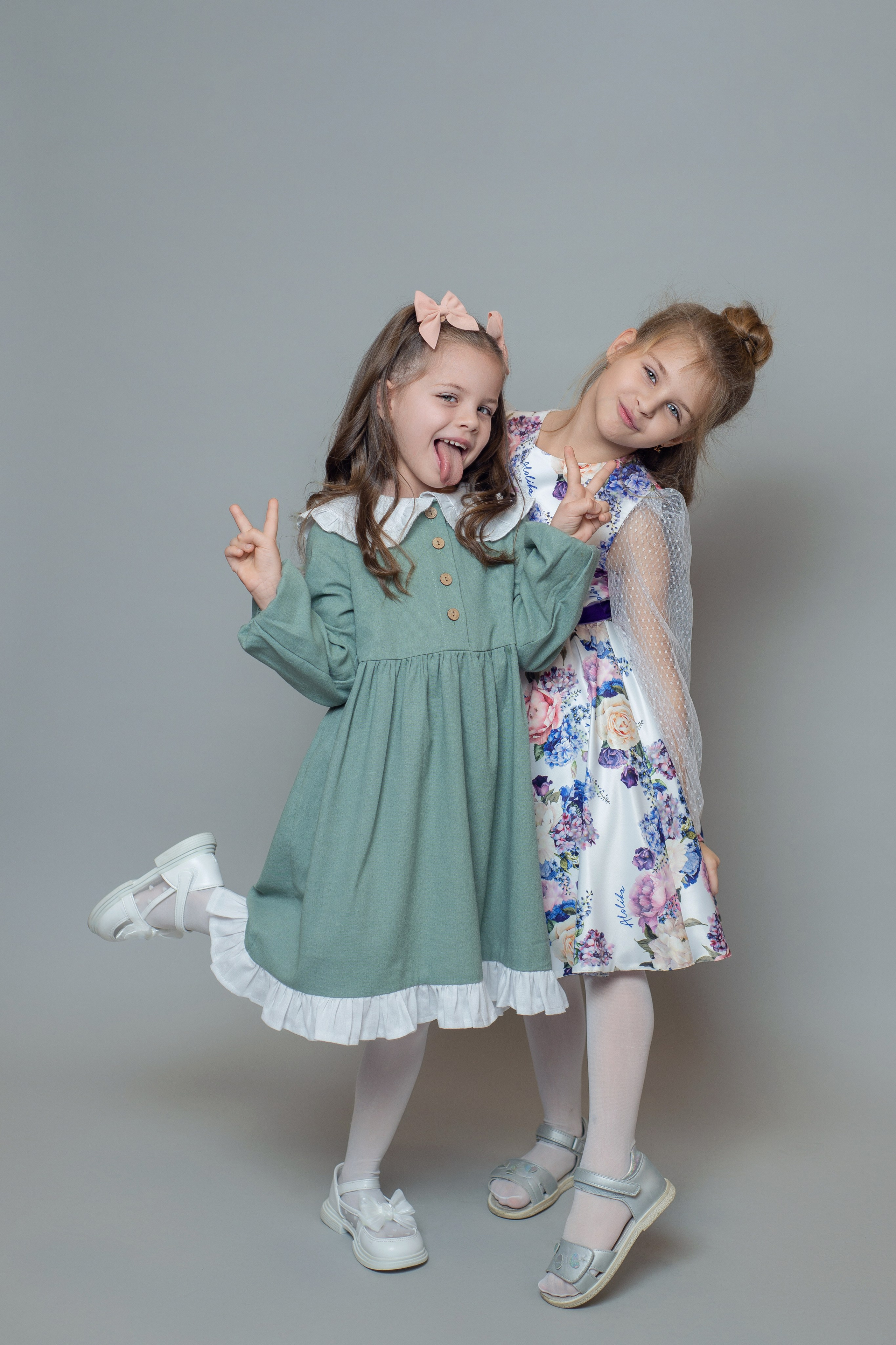 Студийная съемка в саду