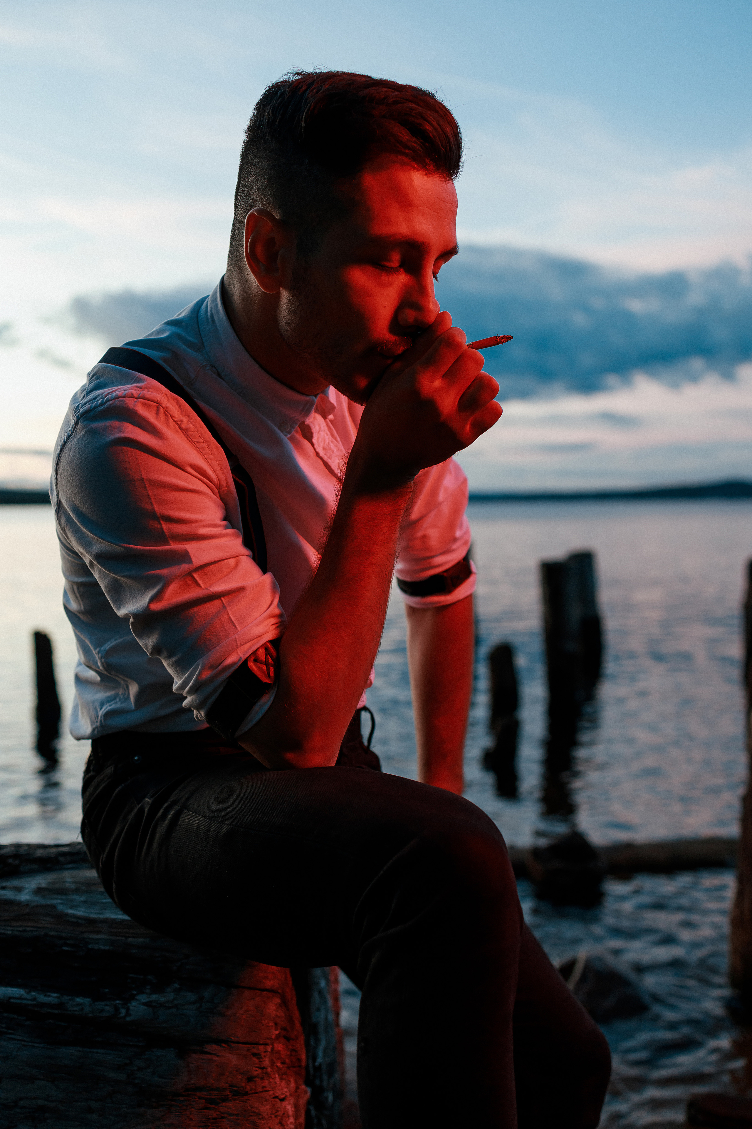 На заливе. Портретный фотограф