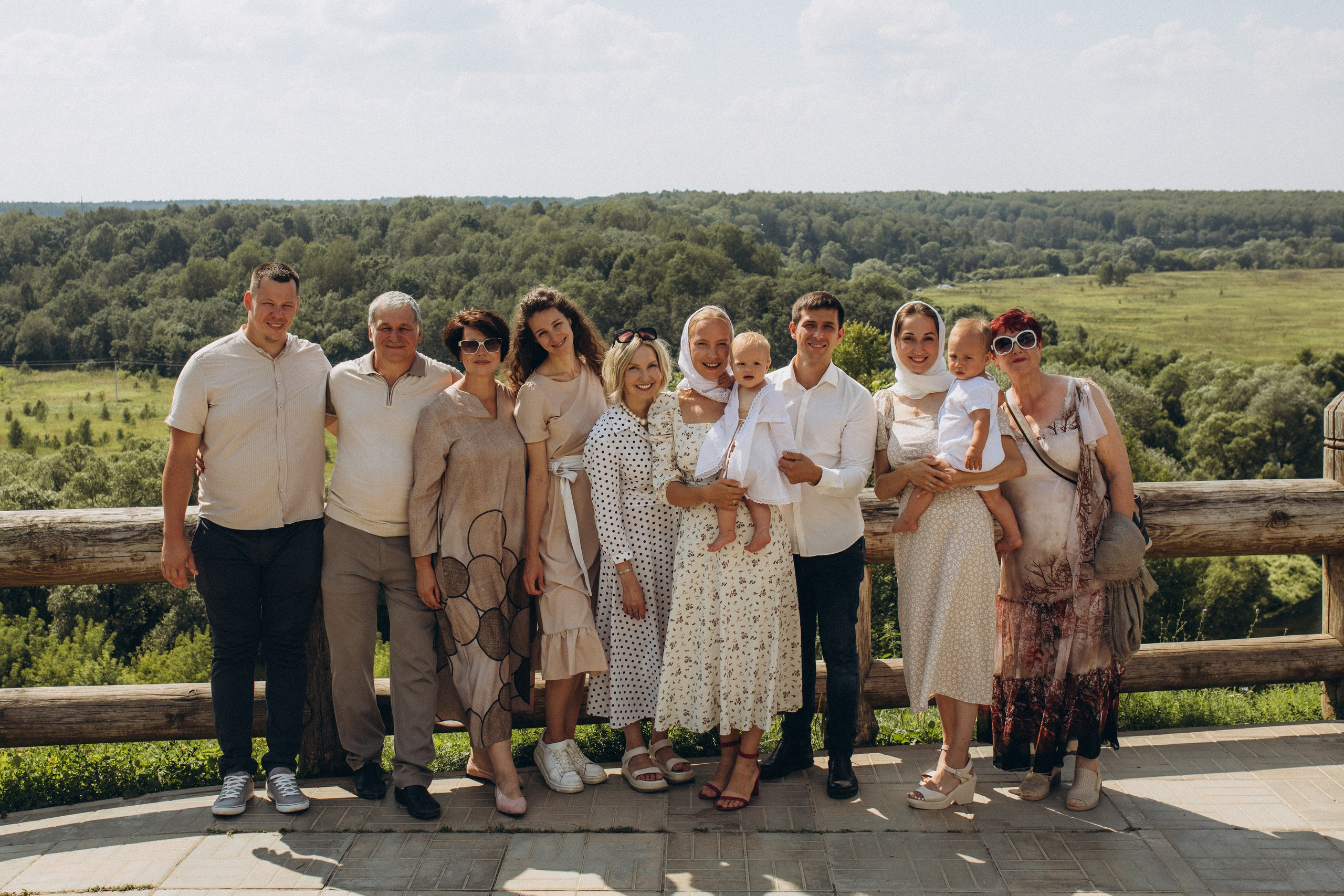 Крещение Марии. Семейный фотограф в Обнинске