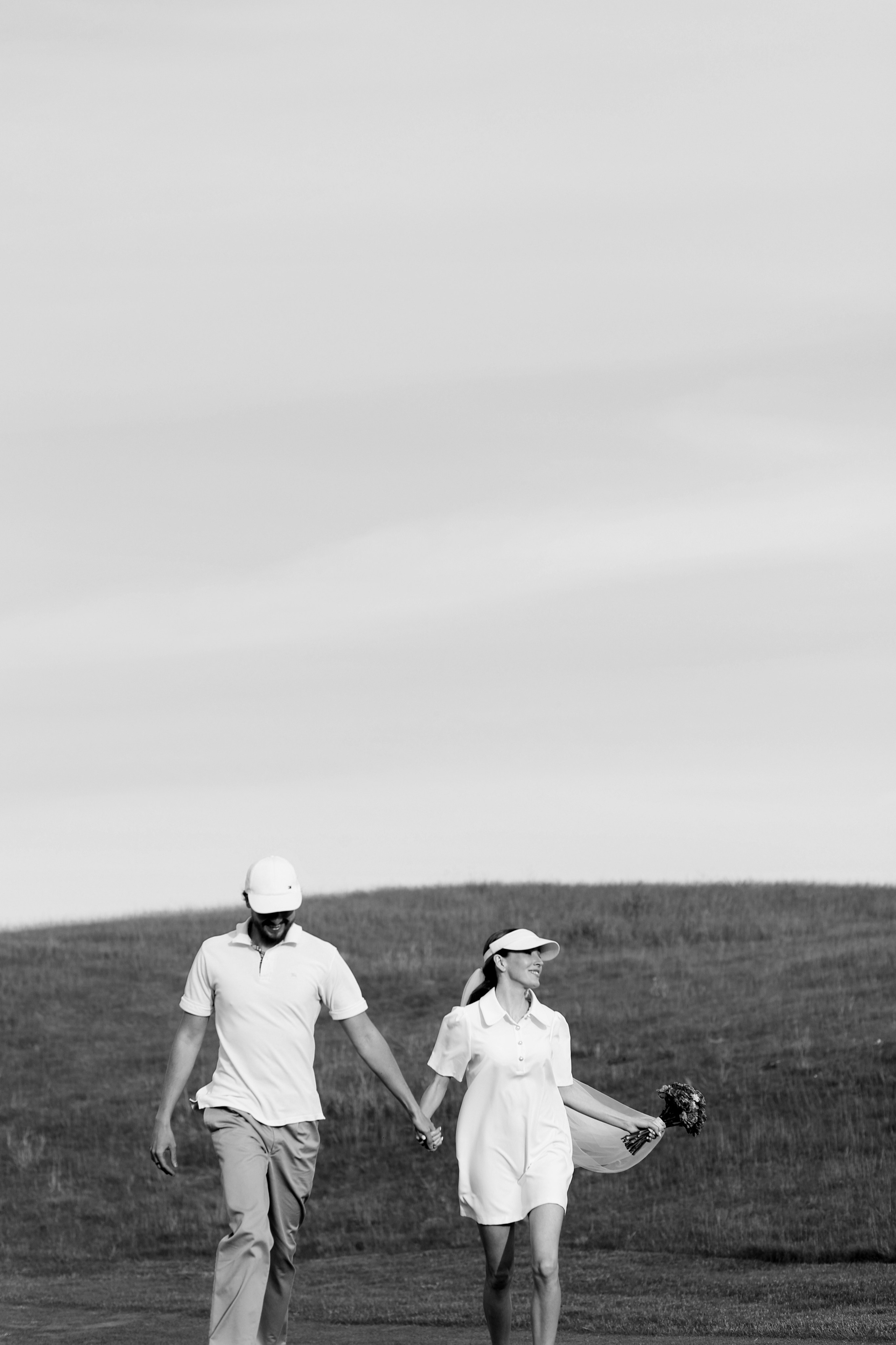 Свадебная фотосессия в гольф-клубе Петергофа. Свадебный и love story фотограф в Санкт-Петербурге (Спб) Natali Iva