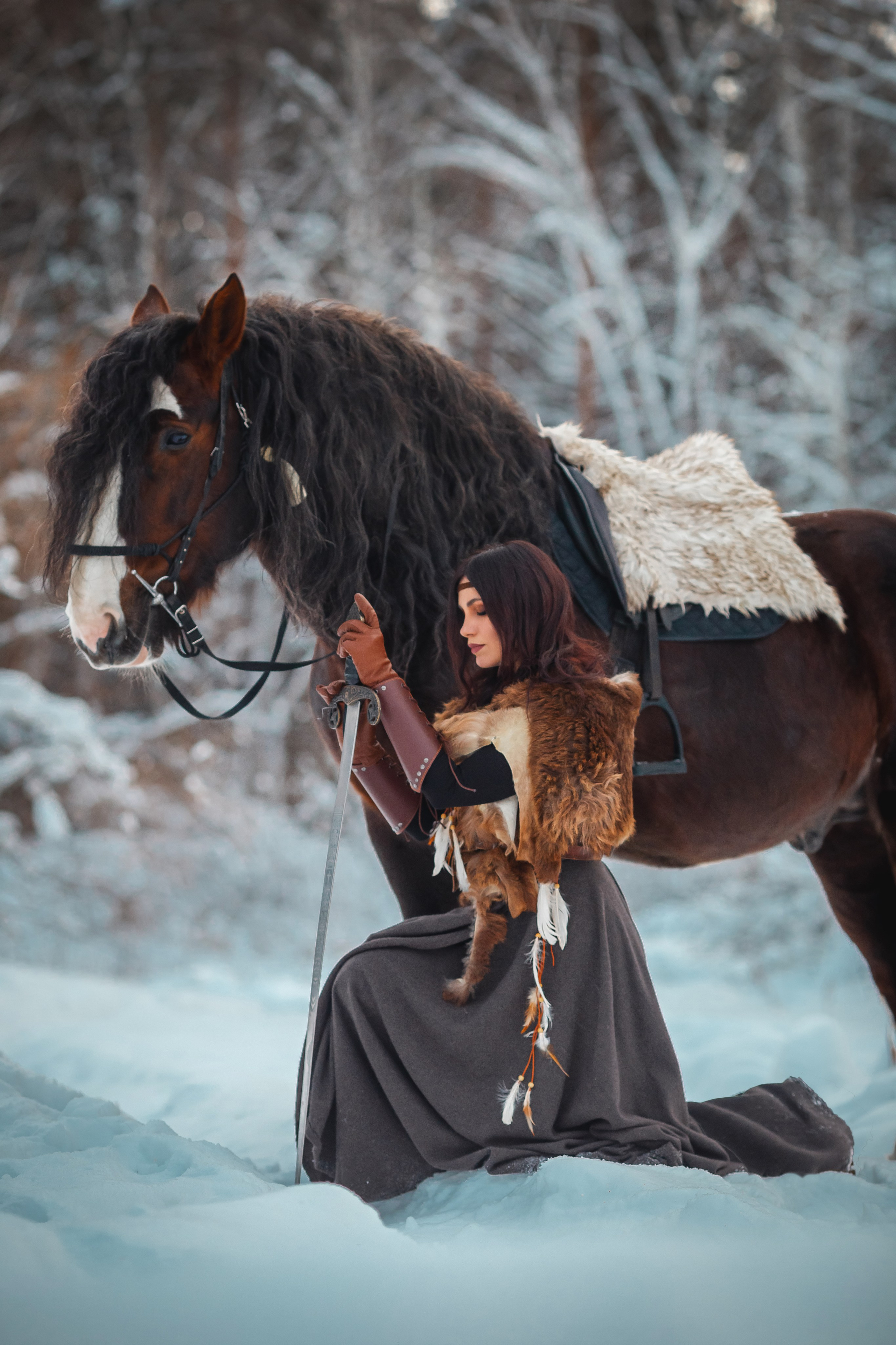 Регина и Малыш. Анна Молчанова конный фотограф в Тюмени | фотосессии с лошадьми Тюмень