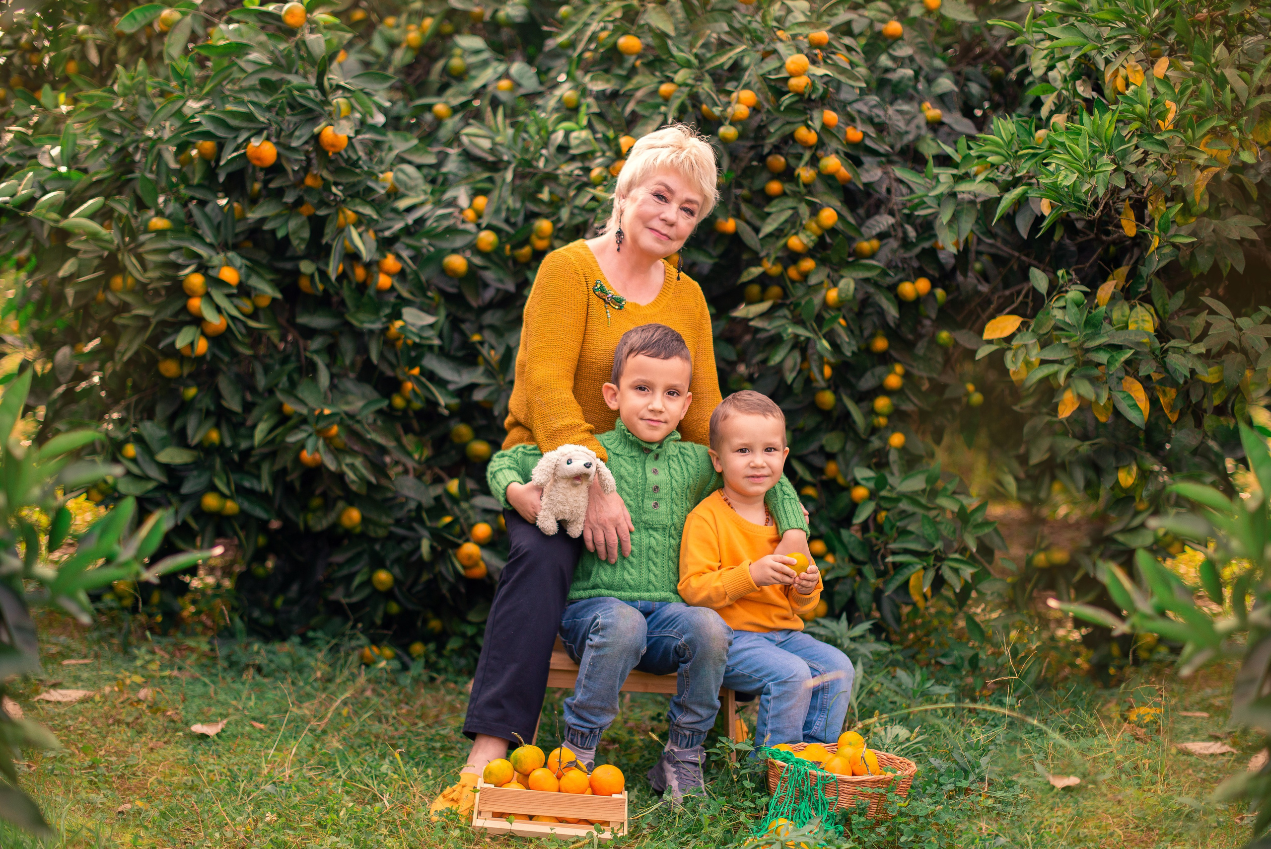 Мандарины. Детский и семейный фотограф в Абхазии