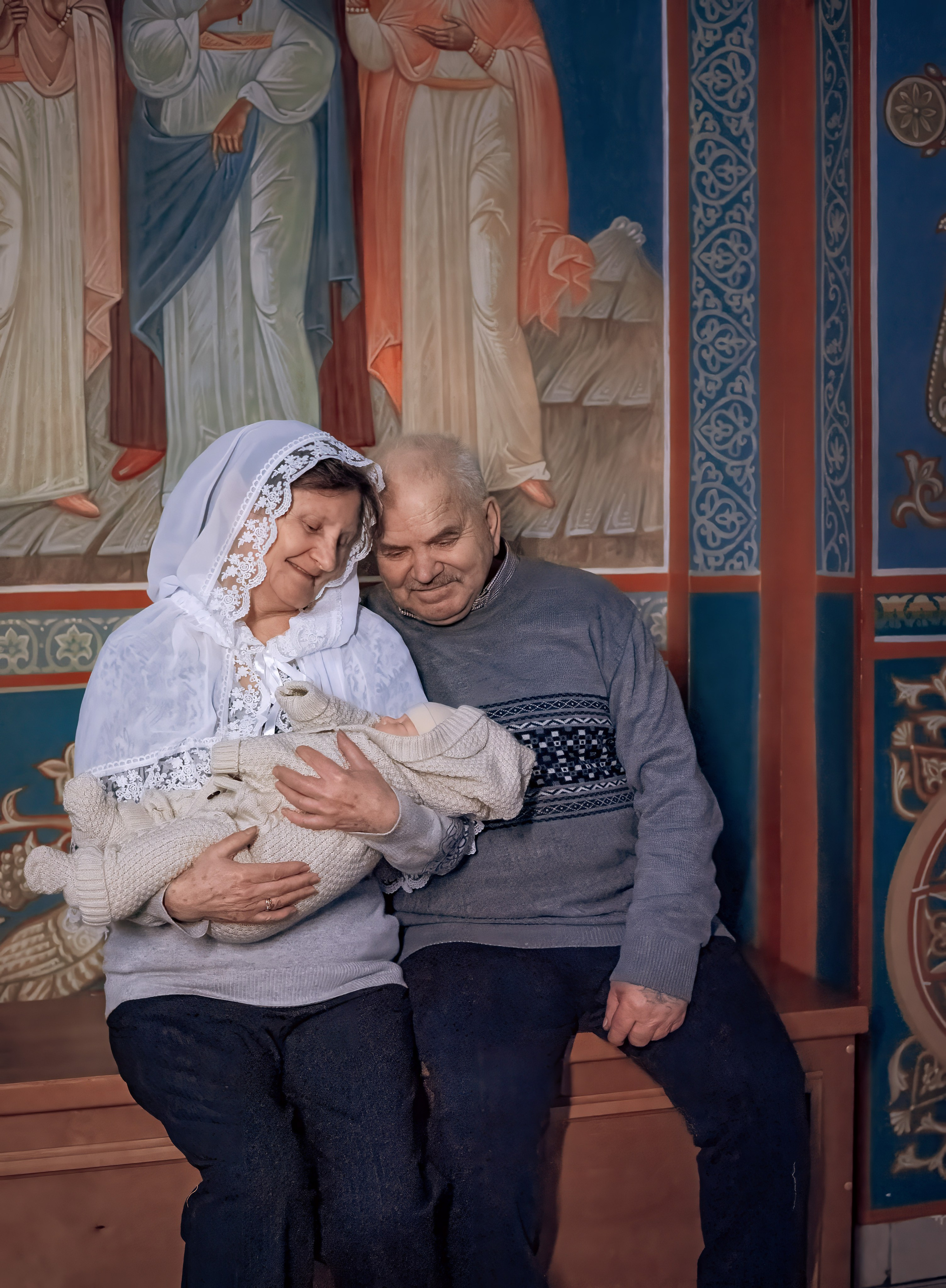 Крещение в Краснодаре. Съемка крещения в Краснодаре. Фотограф на крещение в Краснодаре
