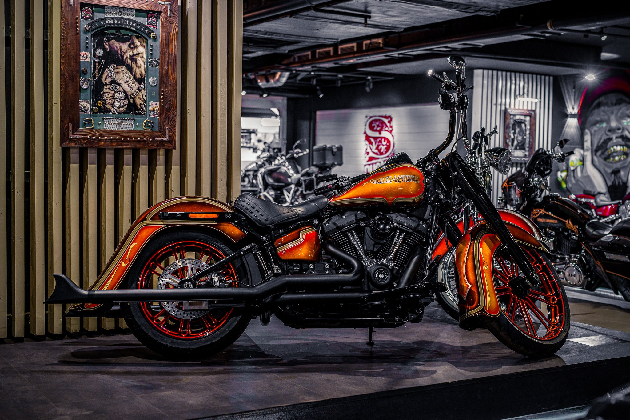 Harley-Davidson. Фотограф в Москве Денис Курашев