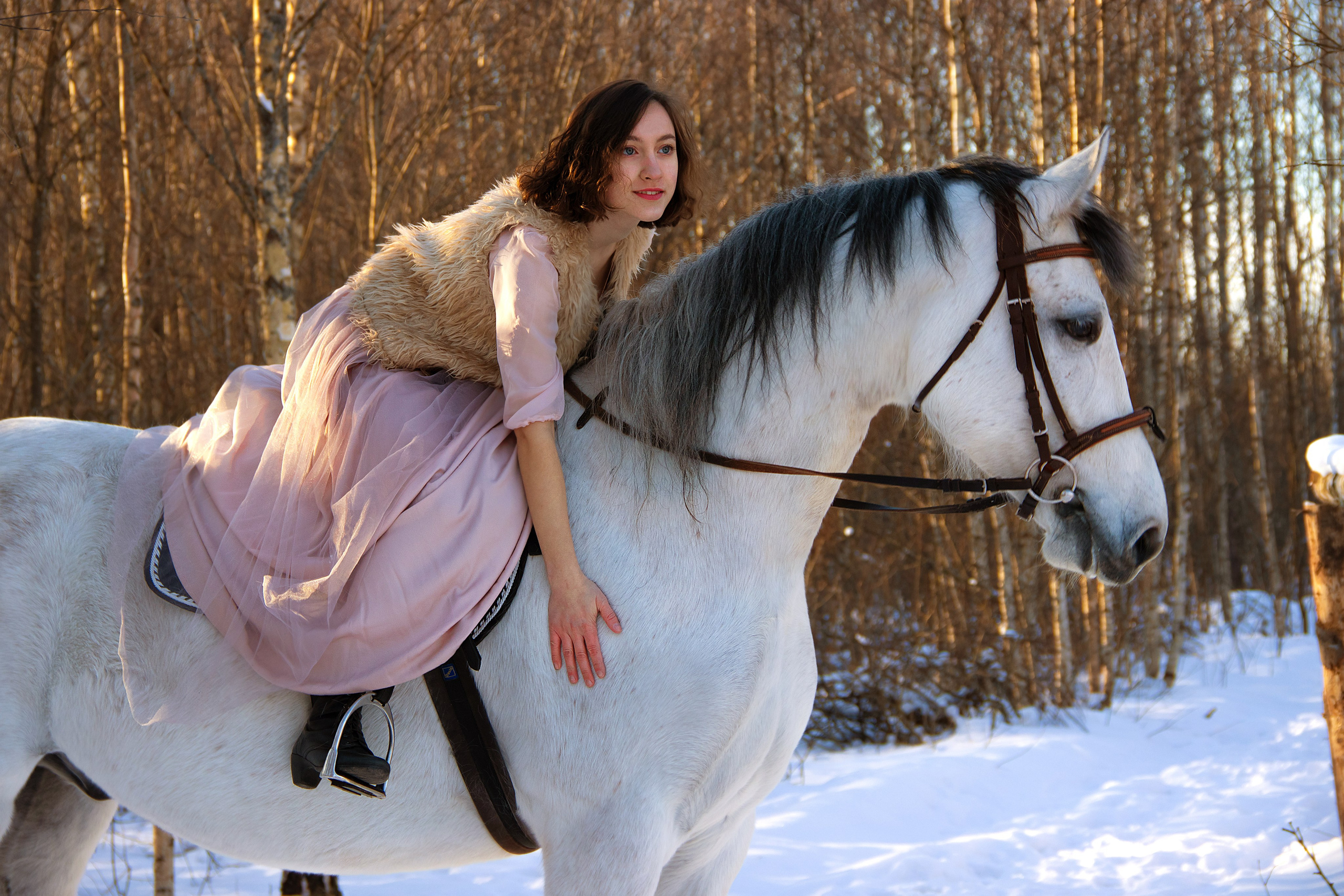 Юная красавица на коне. Фотограф в Москве Юлия Карпова