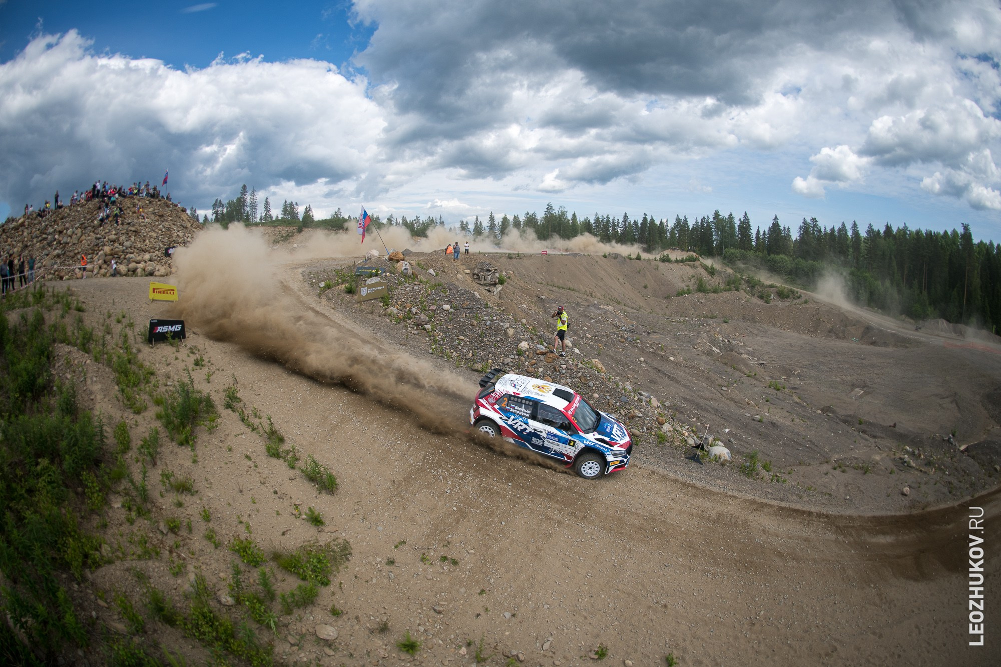 White nights rally 2025. Sports photographer Leonid Zhukov