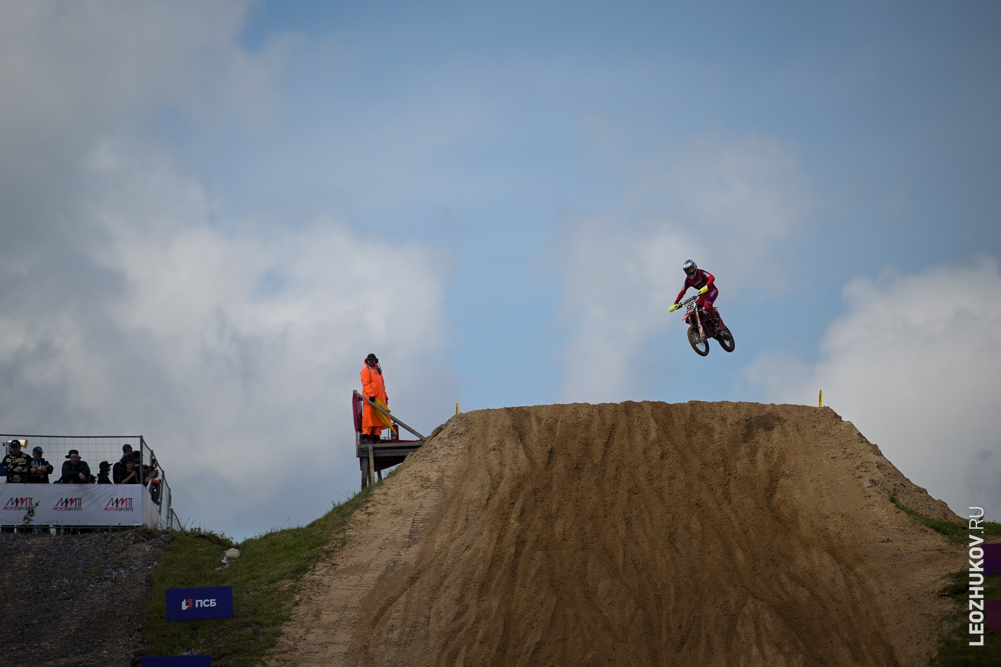 1 round of ММТ RGP russian motocross championships. Sports photographer Leonid Zhukov
